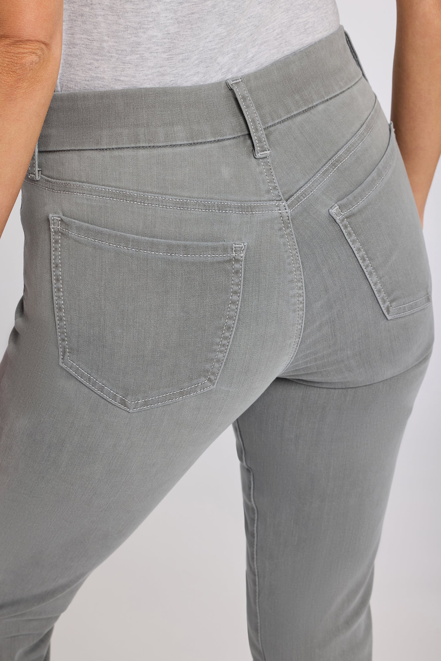 NYDJ Waist-Match™ Marilyn Straight Jeans  - Stone Fade