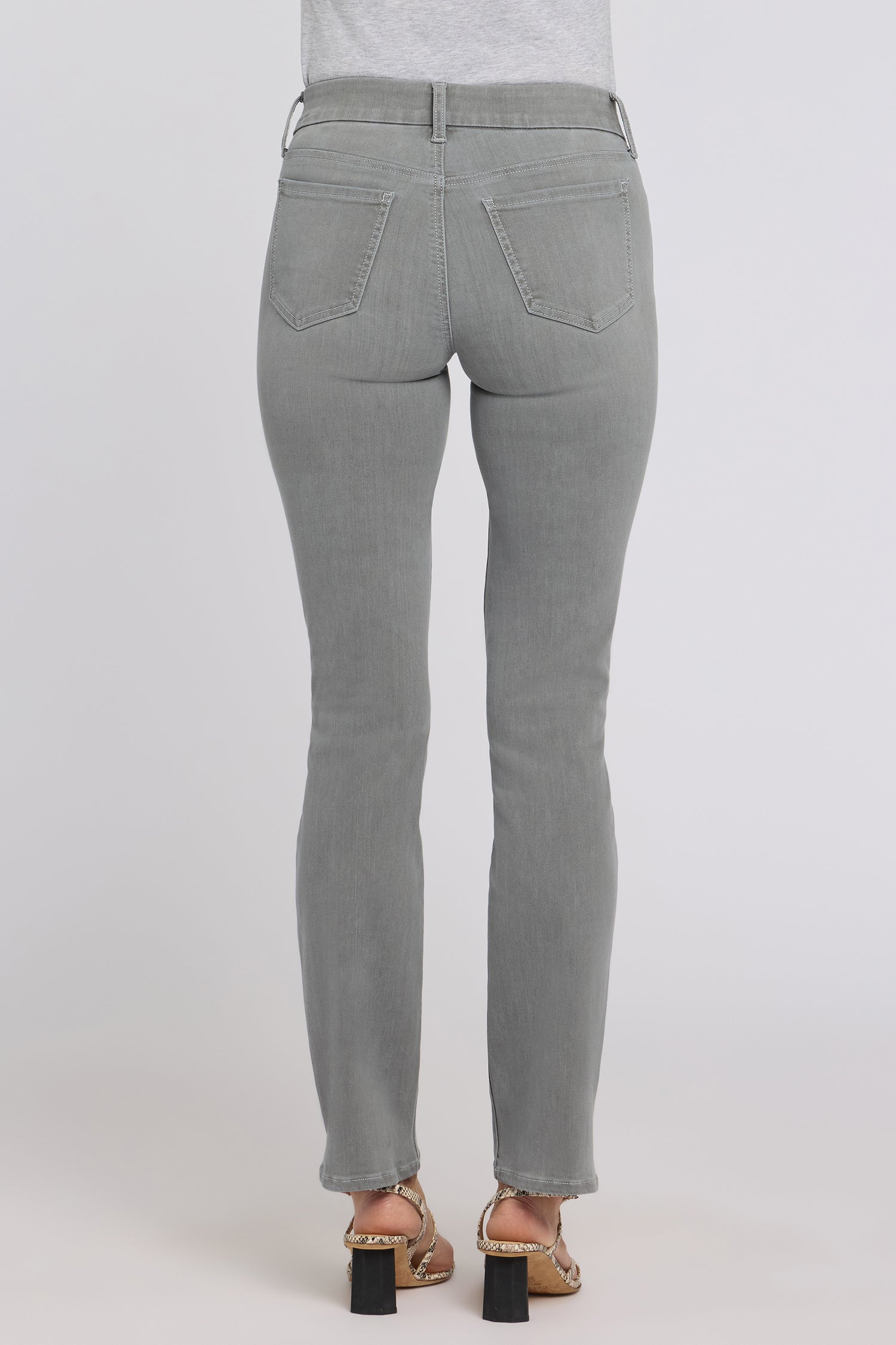 NYDJ Waist-Match™ Marilyn Straight Jeans  - Stone Fade
