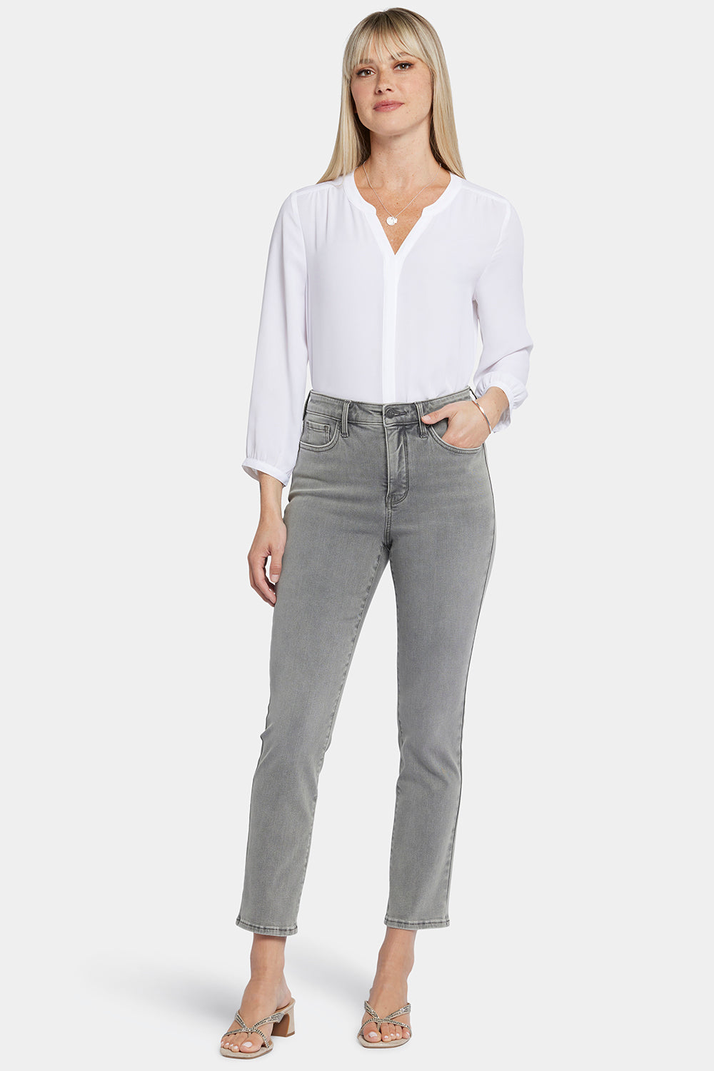 NYDJ Curve Shaper™ Sheri Slim Ankle Jeans With High Rise - Island Pines