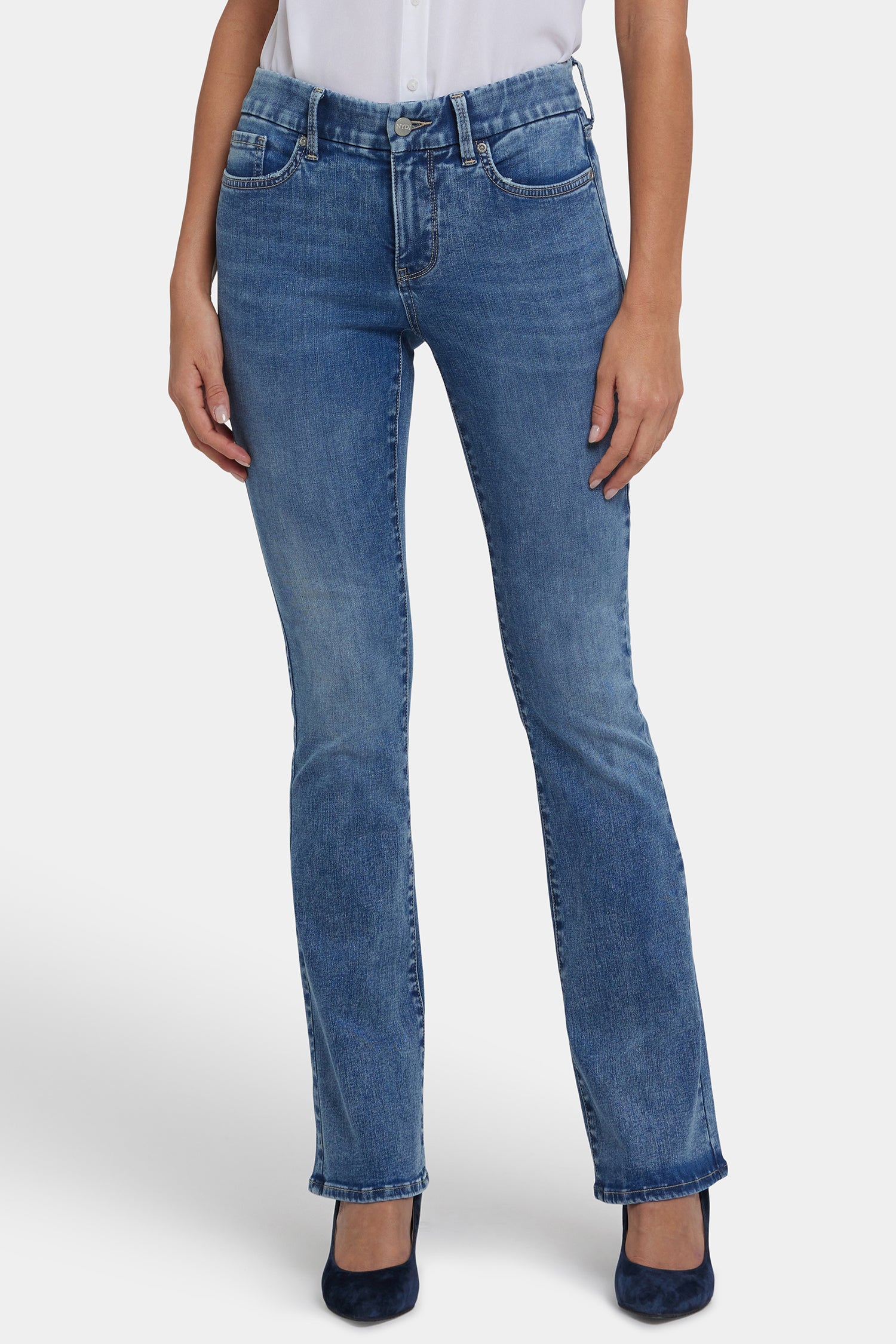 NYDJ Waist-Match™ Barbara Bootcut Jeans  - Parisian Sky