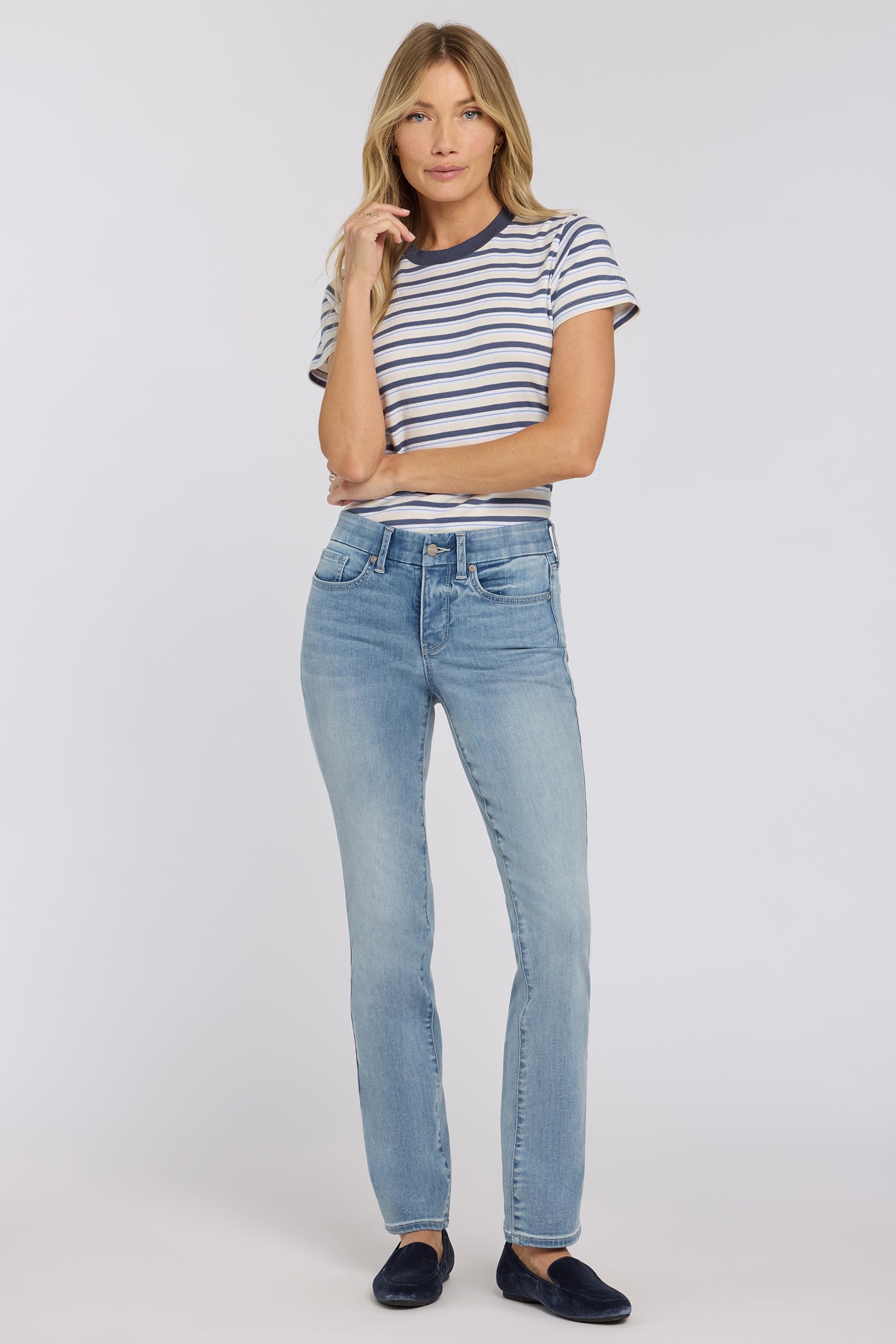 NYDJ Waist-Match™ Marilyn Straight Jeans  - Bloom Bound