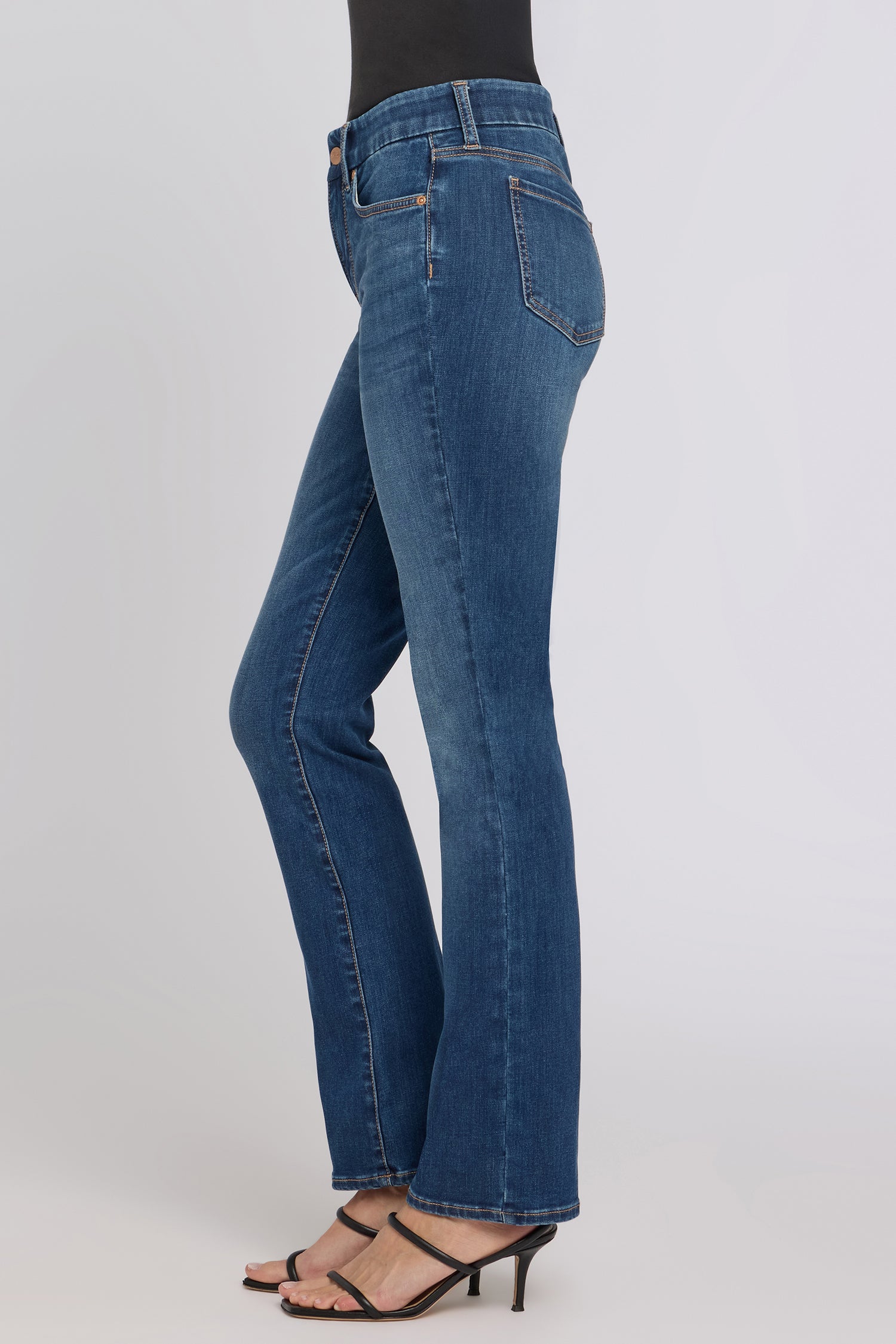 NYDJ Waist-Match™ Marilyn Straight Jeans  - Blue Mirage