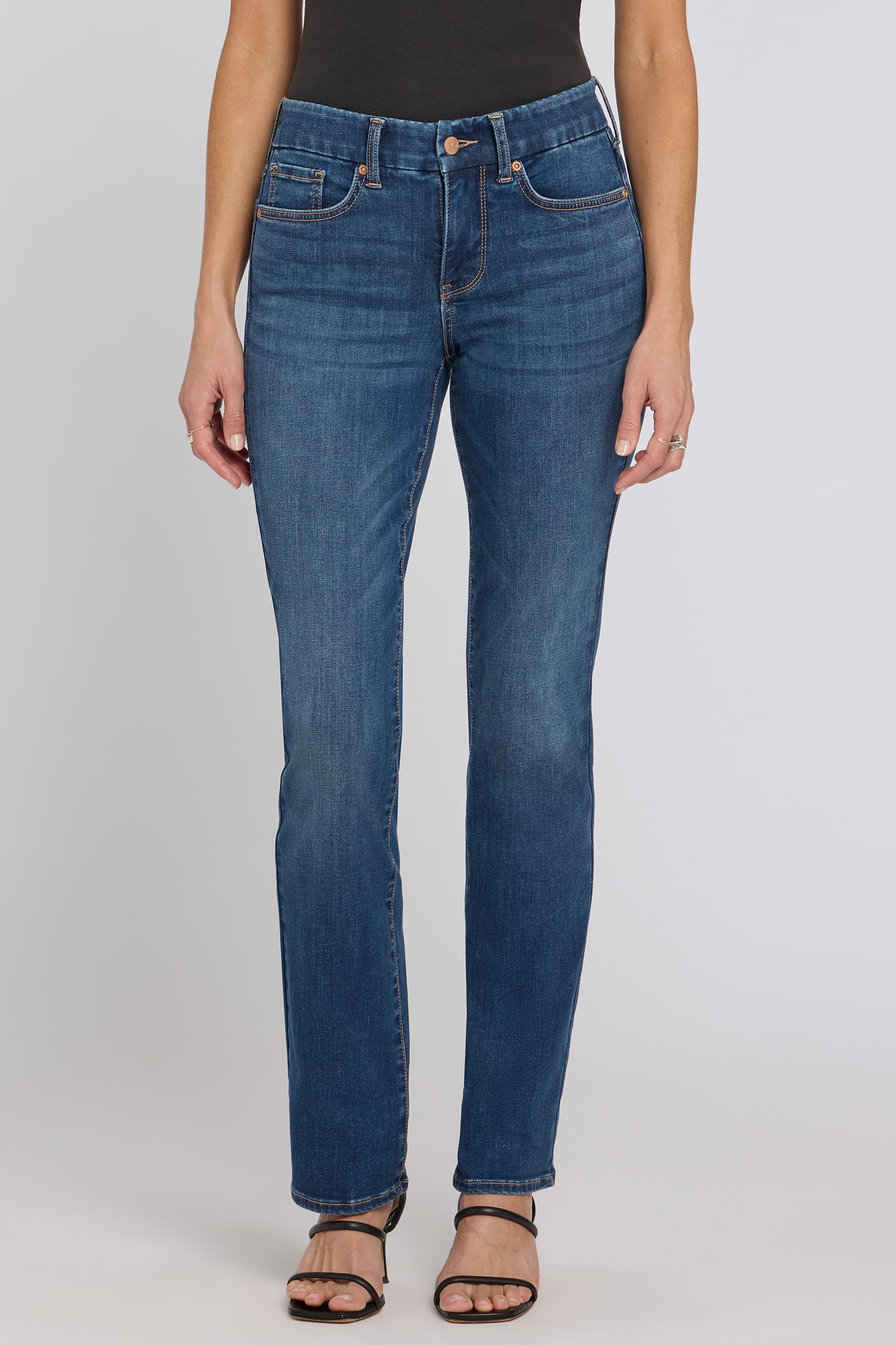 NYDJ Waist-Match™ Marilyn Straight Jeans  - Blue Mirage
