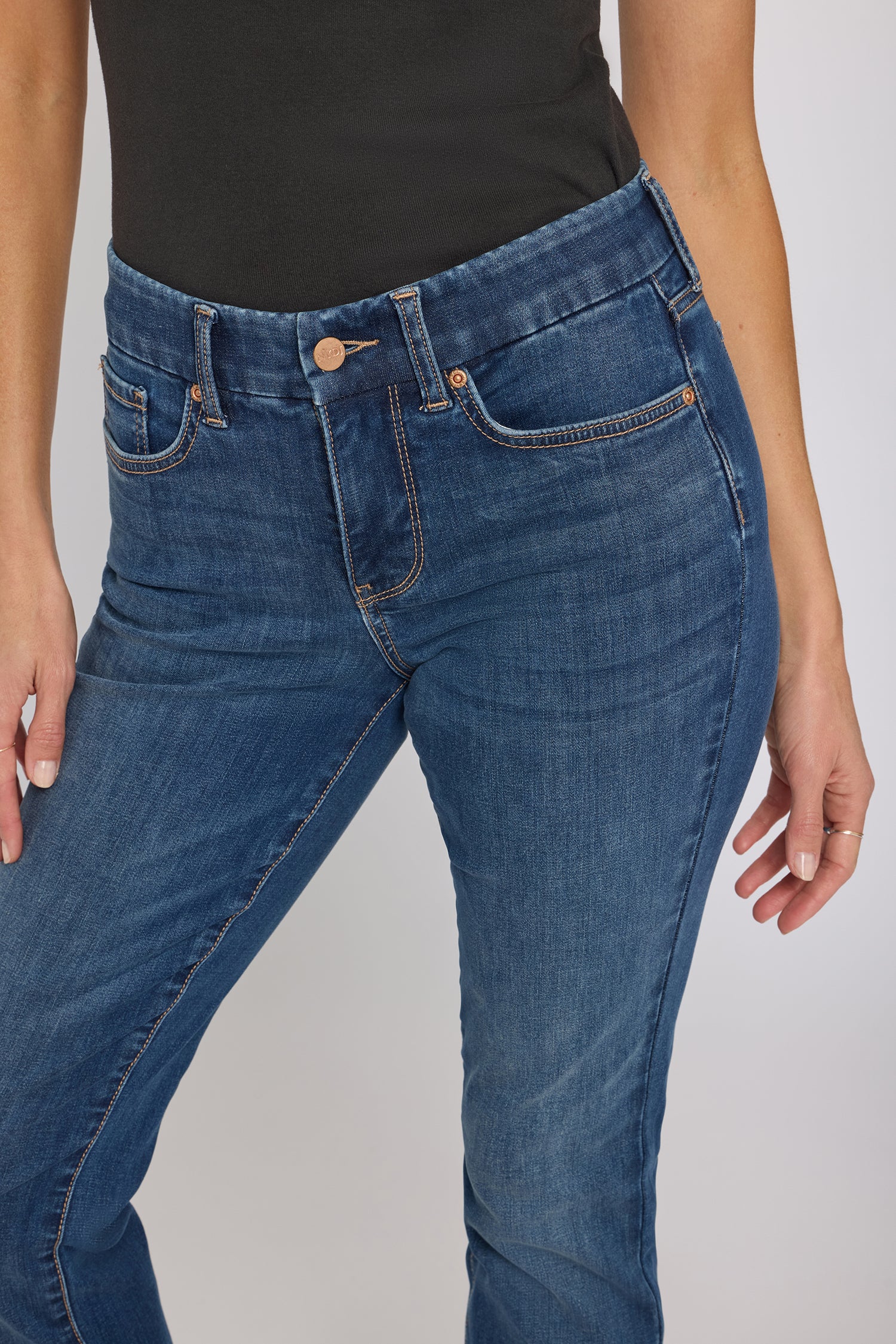 NYDJ Waist-Match™ Marilyn Straight Jeans  - Blue Mirage