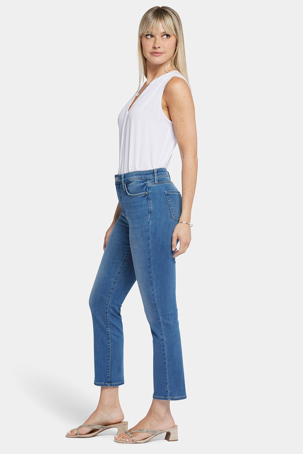 NYDJ Curve Shaper™ Sheri Slim Ankle Jeans With High Rise - Blue Water