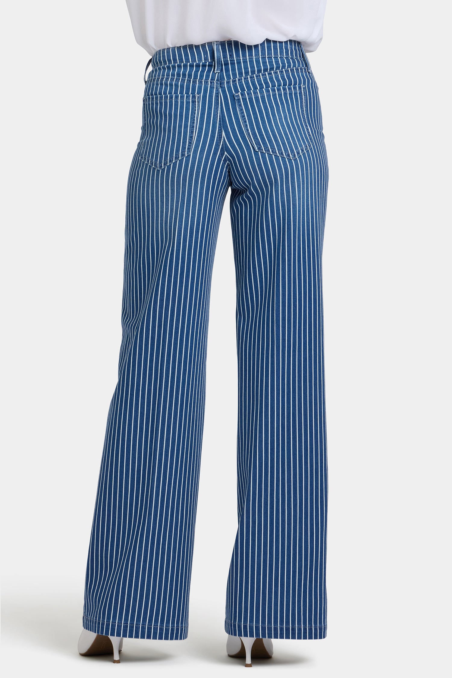 NYDJ Teresa Wide Leg Jeans  - Marseille Stripe