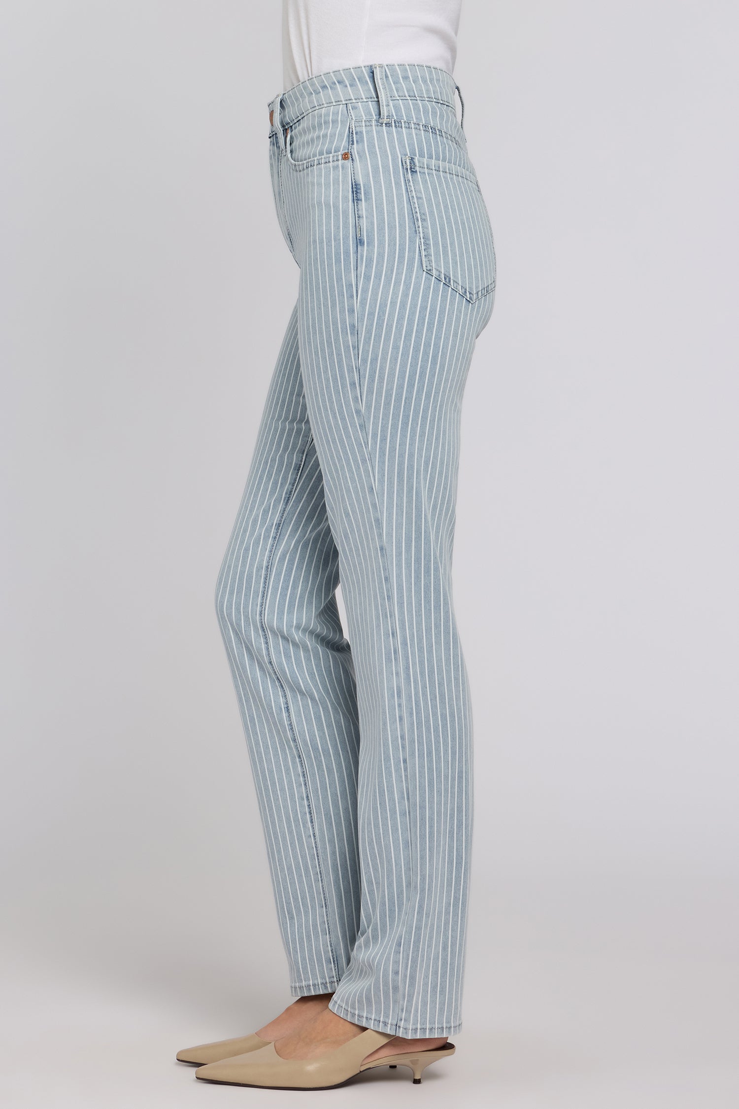 NYDJ Marilyn Straight Jeans With High Rise And 31