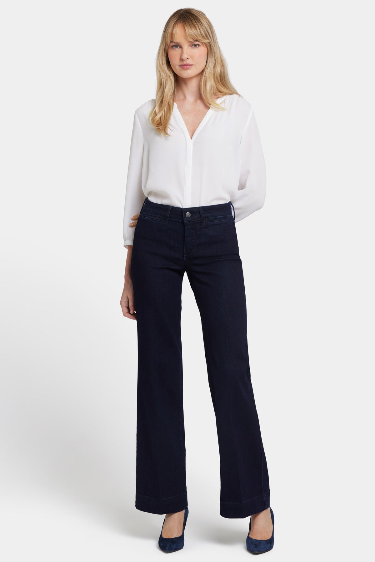 NYDJ Teresa Trouser Jeans  - Dark Enzyme