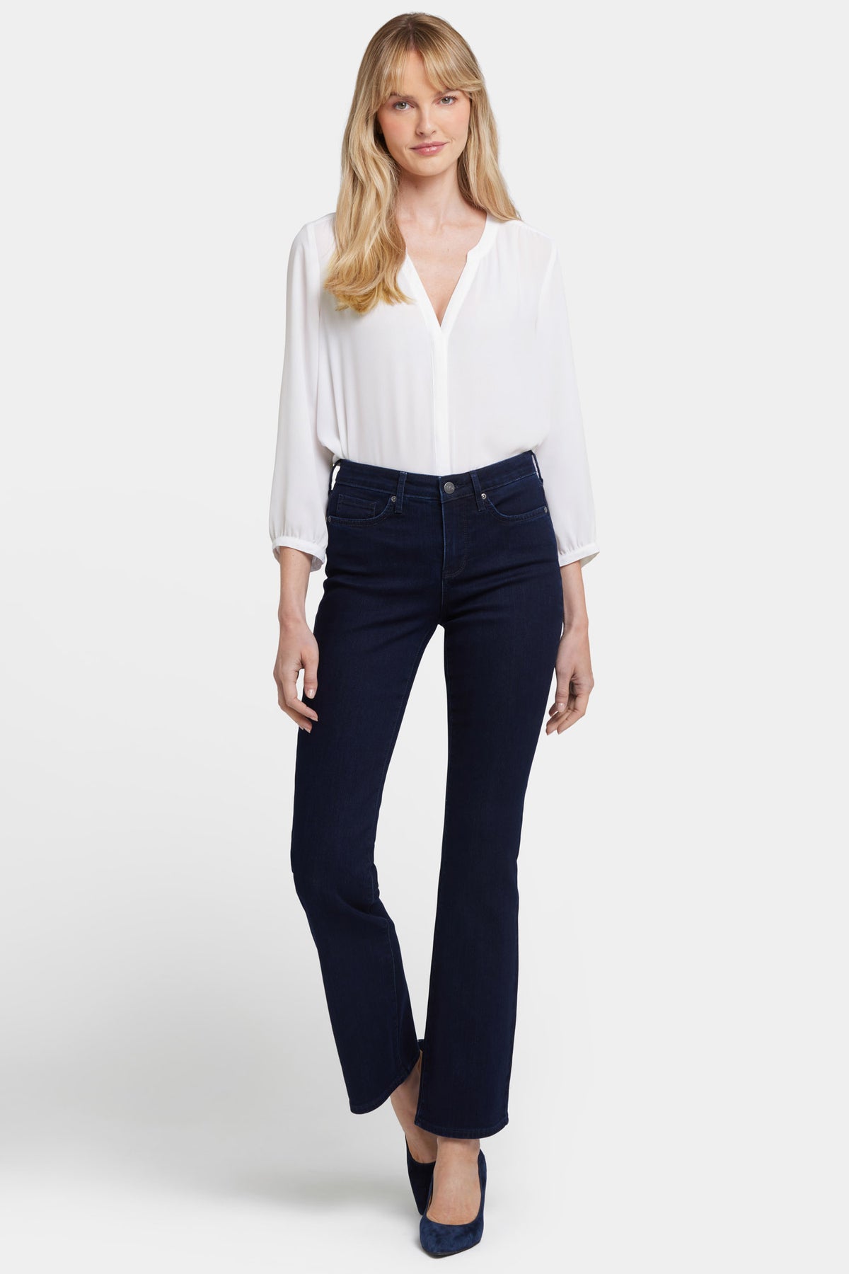 NYDJ Barbara Bootcut Jeans  - Dark Enzyme
