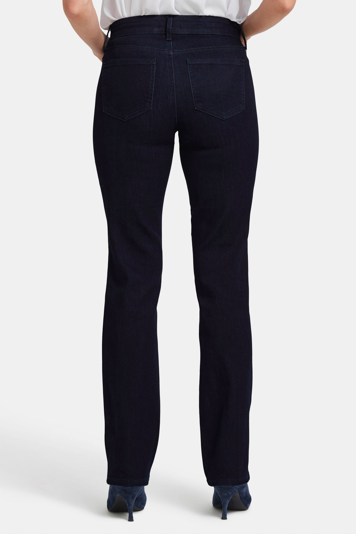NYDJ Marilyn Straight Jeans  - Dark Enzyme