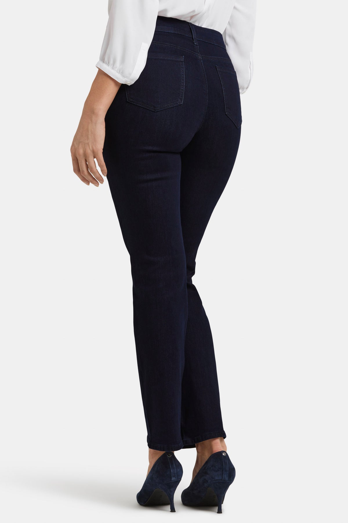 NYDJ Marilyn Straight Jeans  - Dark Enzyme