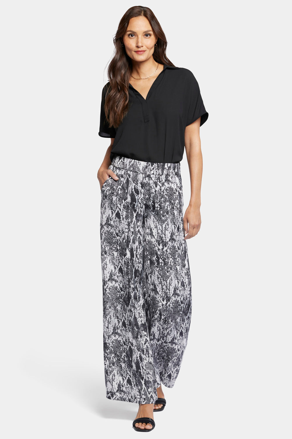NYDJ Drapey Wide Leg Pants  - Alejandra