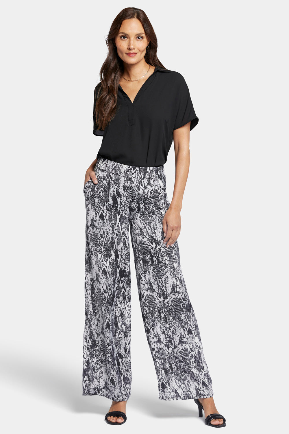 NYDJ Drapey Wide Leg Pants  - Alejandra