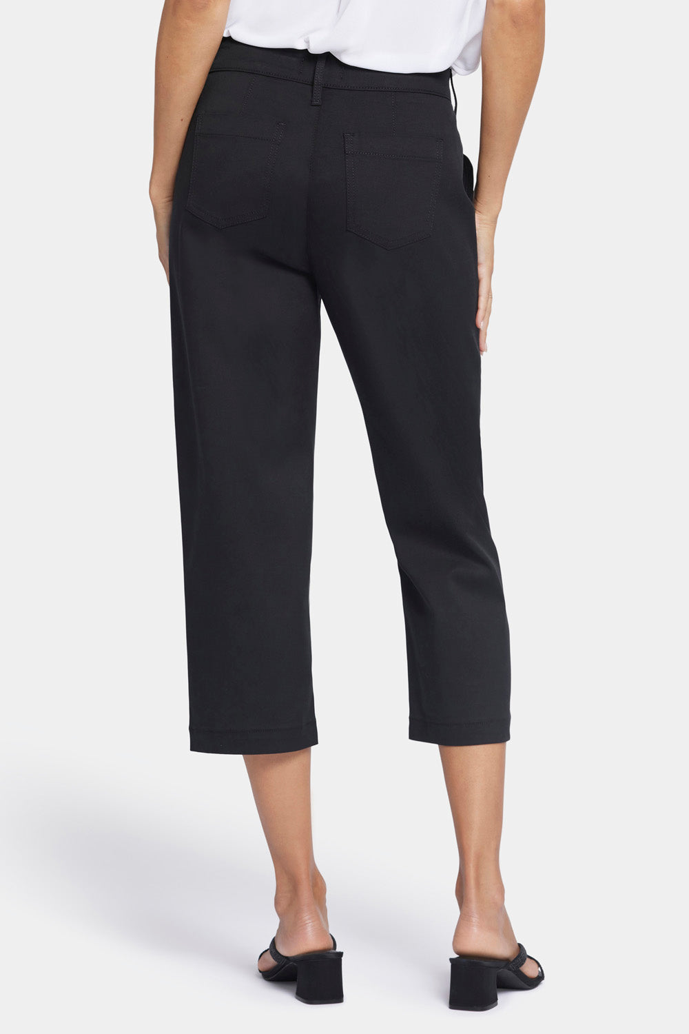 NYDJ Utility Pants In Stretch Twill - Black