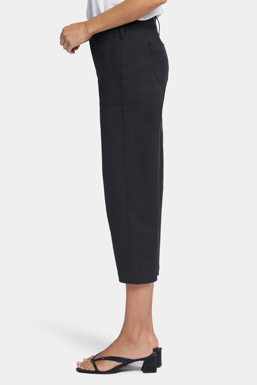 NYDJ Utility Pants In Stretch Twill - Black