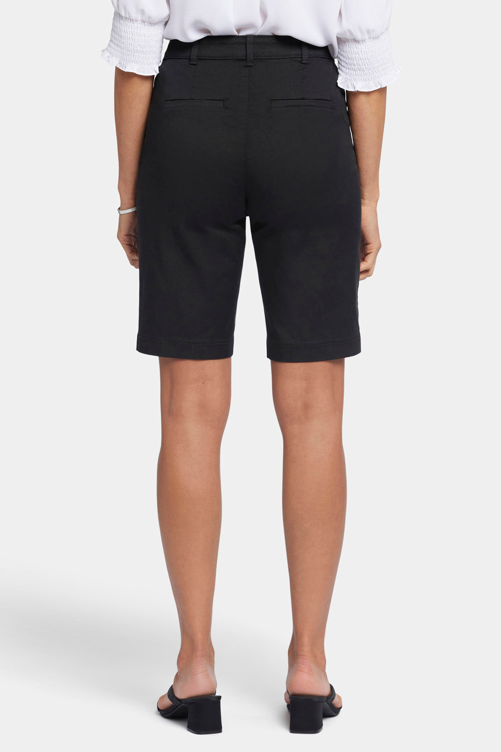 NYDJ Bermuda Shorts In Stretch Twill - Black