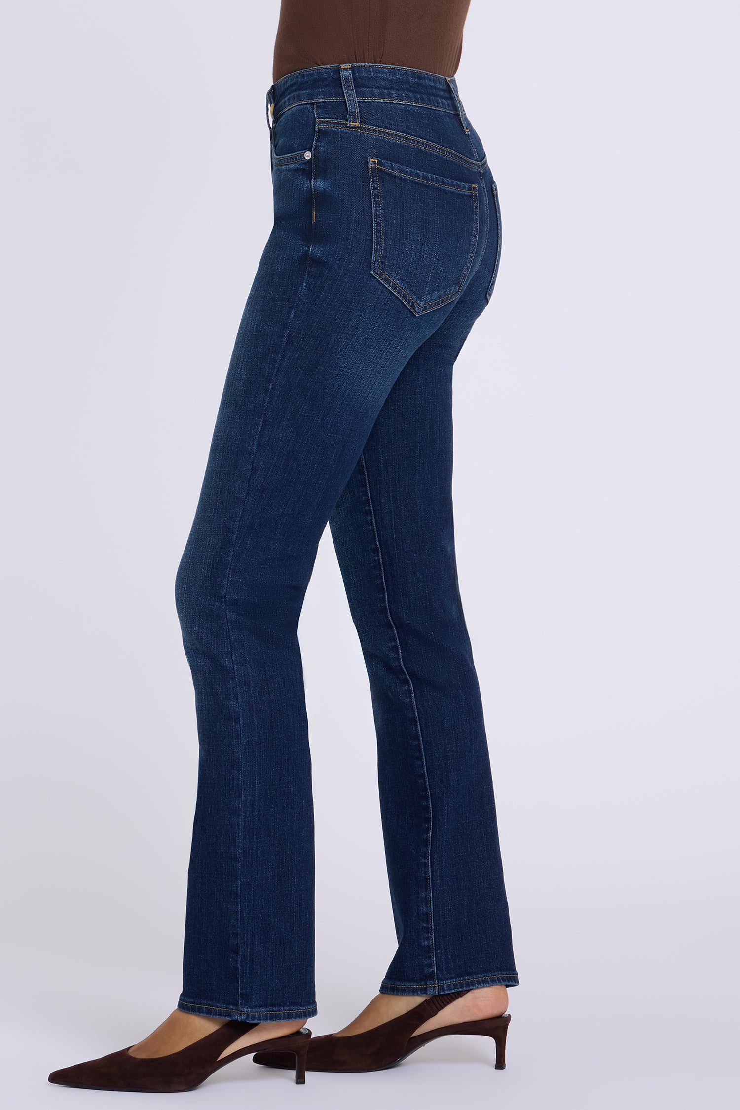 NYDJ Marilyn Straight Jeans In Petite With 28" Inseam - Skylark