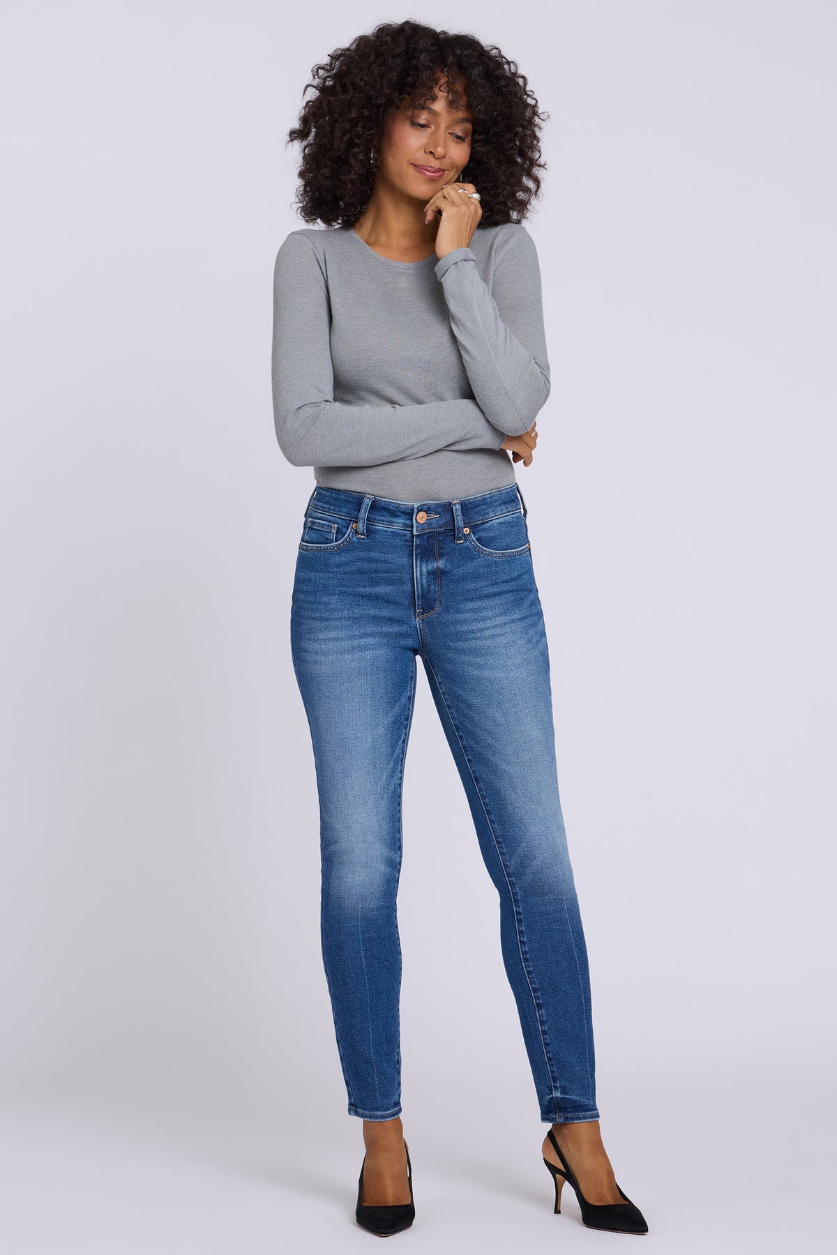 NYDJ Ami Skinny Jeans In Petite  - Anthurium
