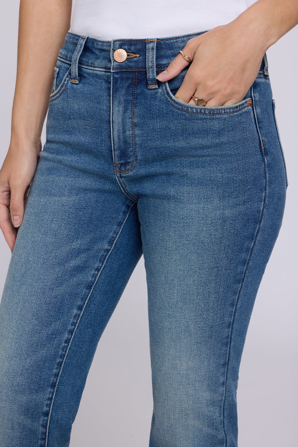 NYDJ Marilyn Straight Jeans In Petite  - Bluebells