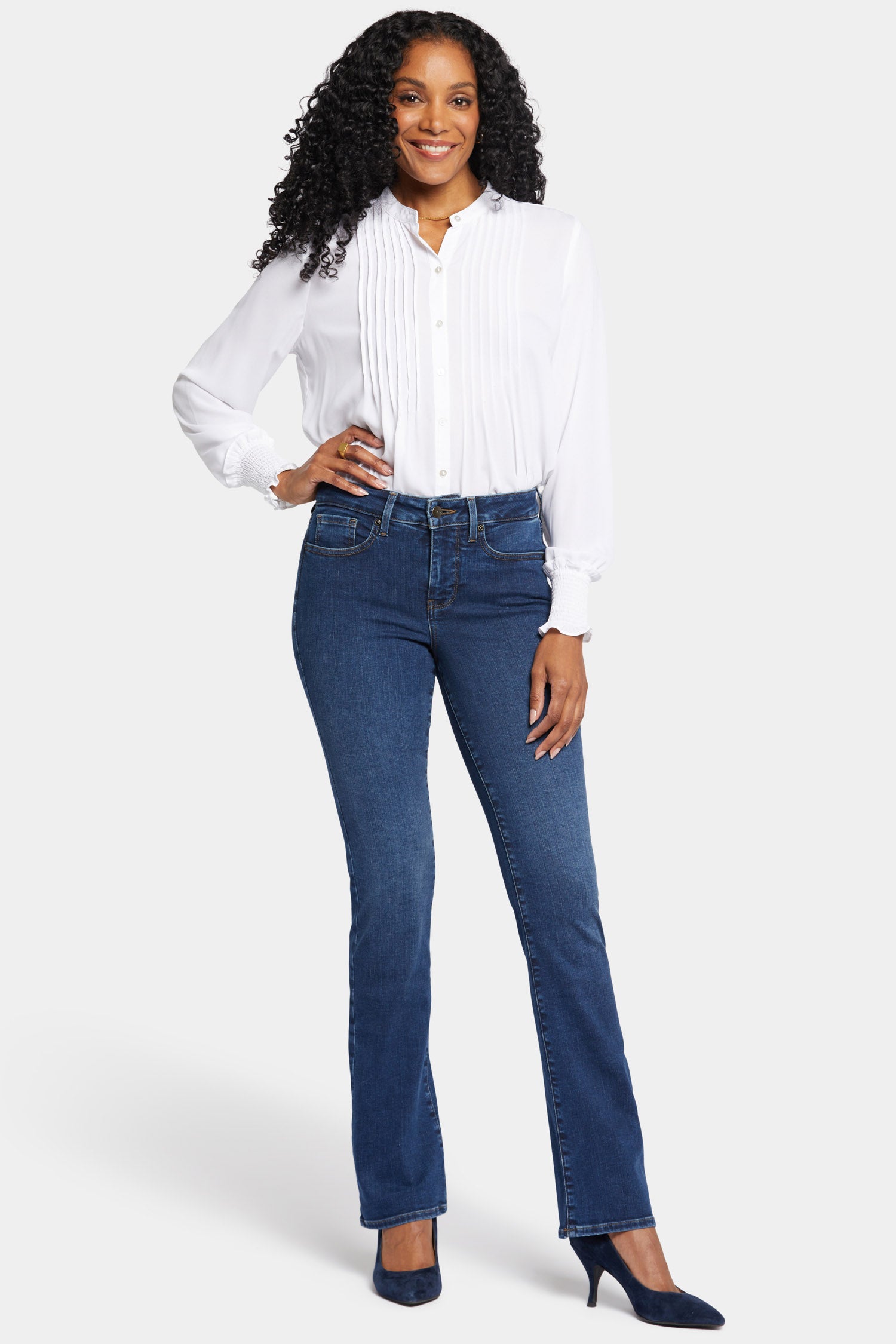 NYDJ Barbara Bootcut Jeans In Petite  - Cooper