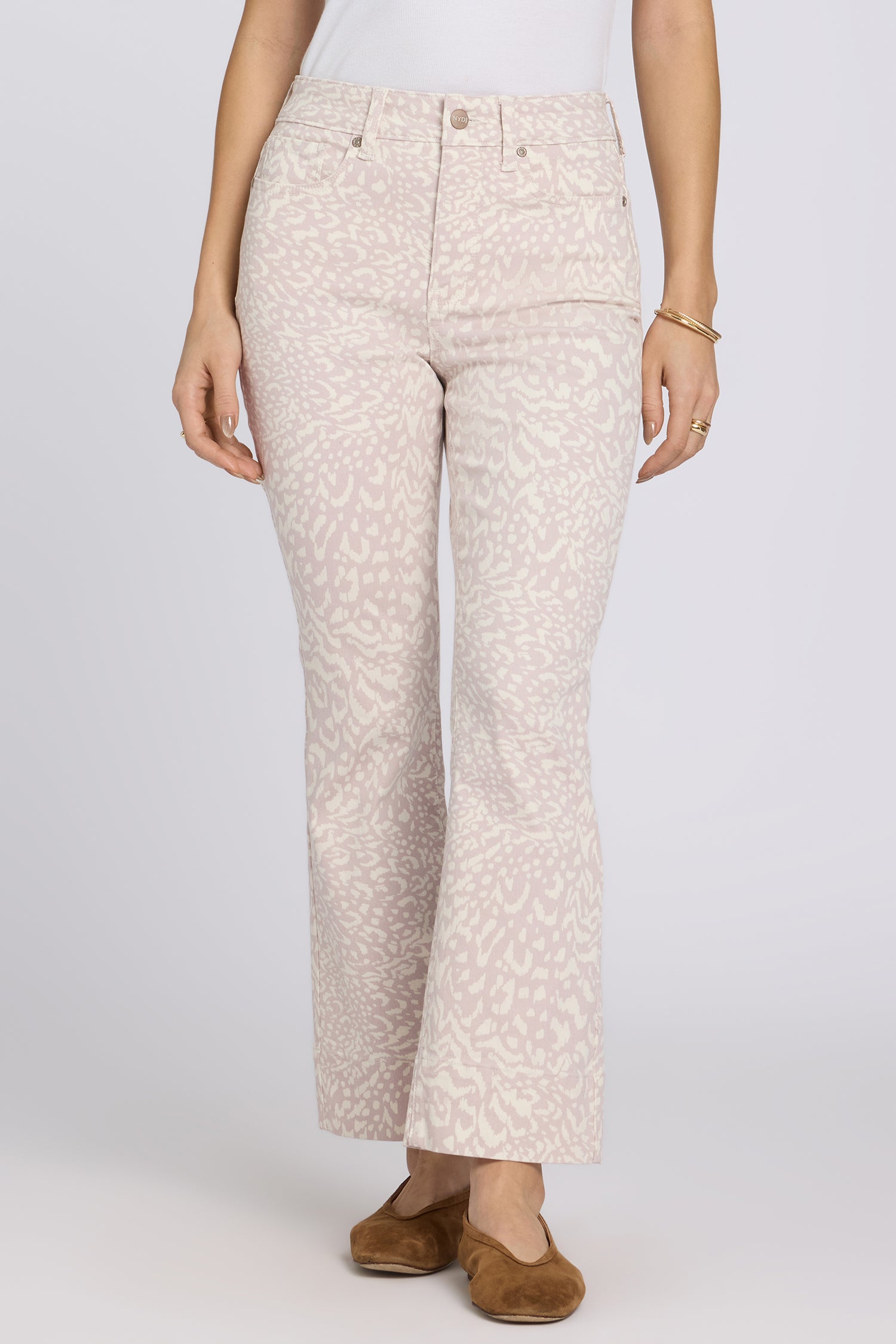 NYDJ Billie Mini Bootcut Ankle Jeans In Petite With High Rise And 3