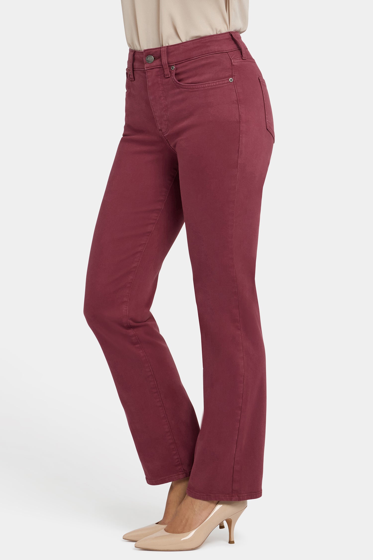 NYDJ Marilyn Straight Jeans In Petite With High Rise And 29
