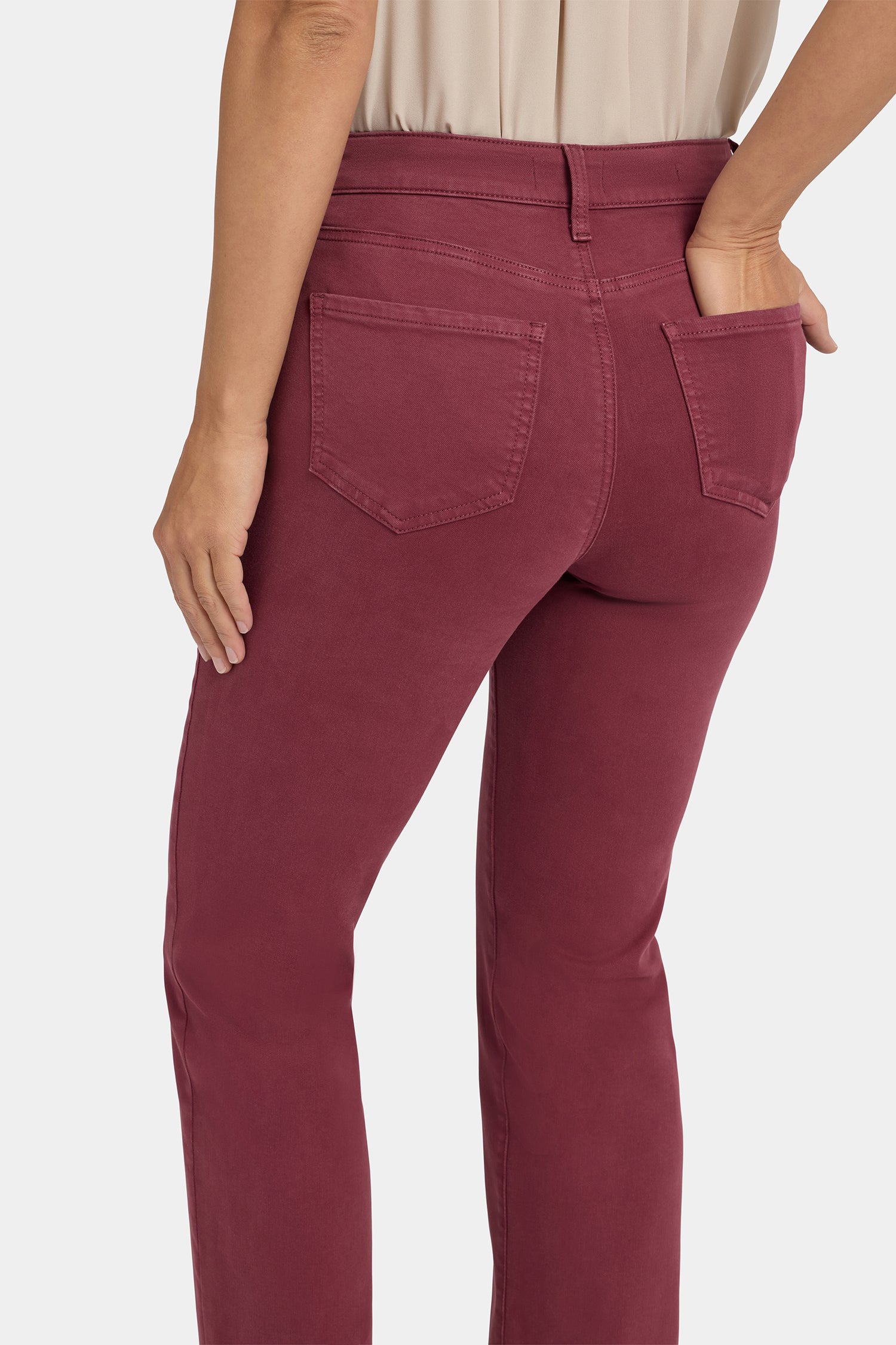 NYDJ Marilyn Straight Jeans In Petite With High Rise And 29