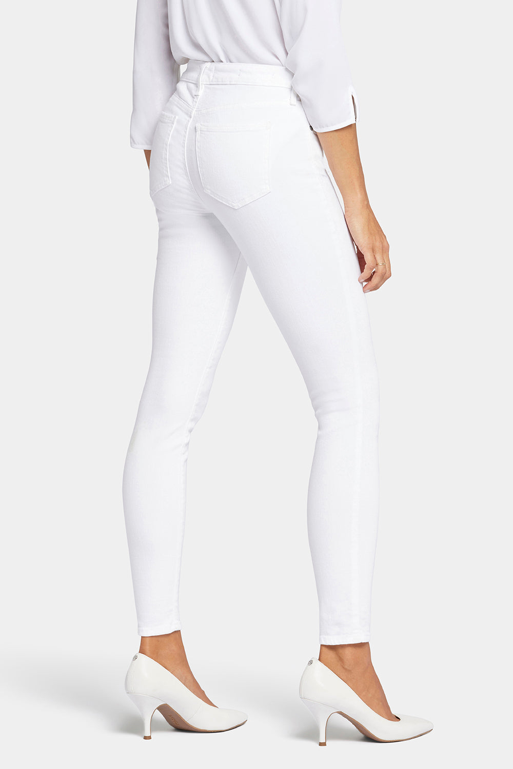 NYDJ Ami Skinny Jeans In Petite  - Optic White