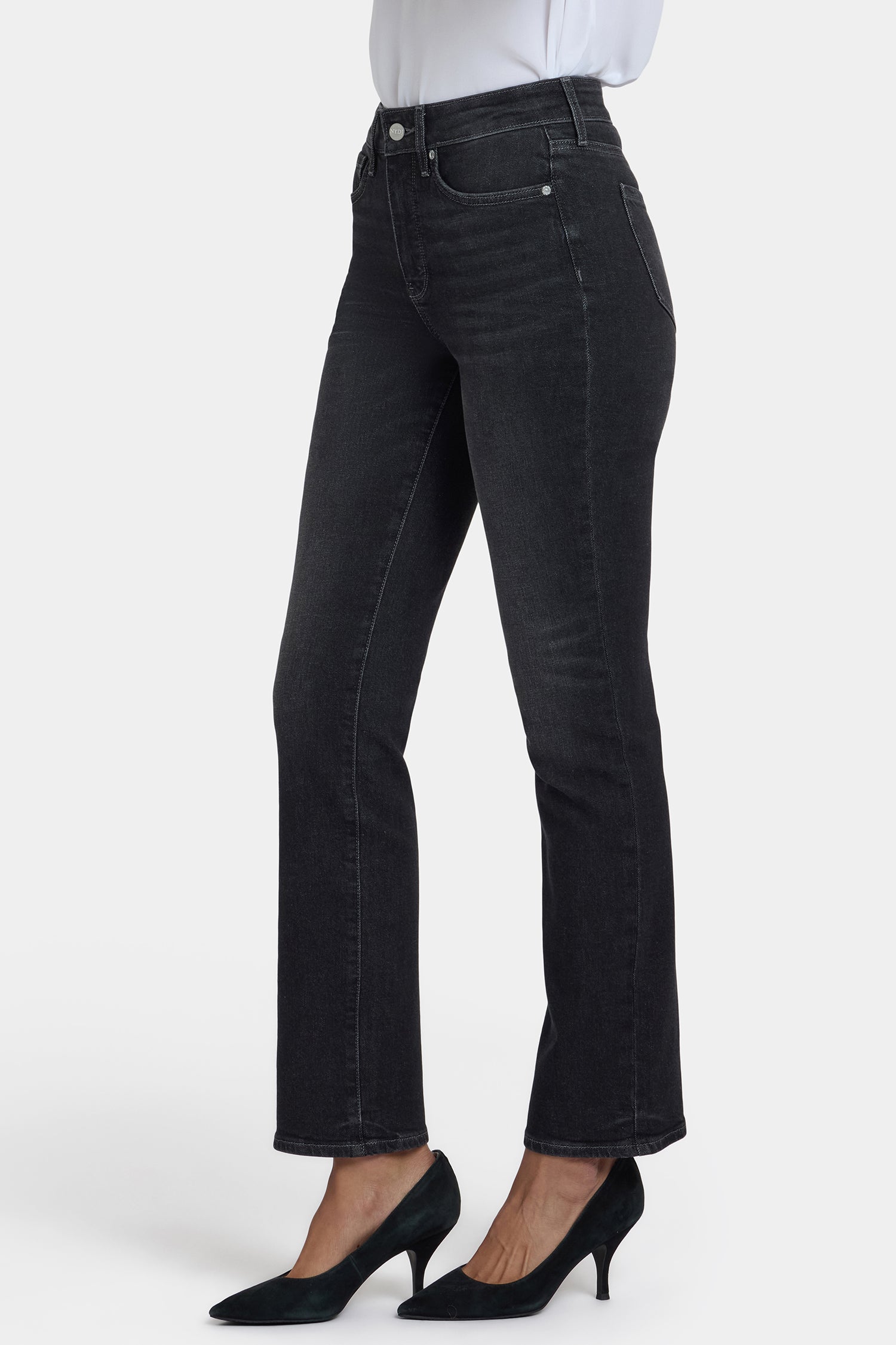 NYDJ Marilyn Straight Jeans In Petite With High Rise And 29