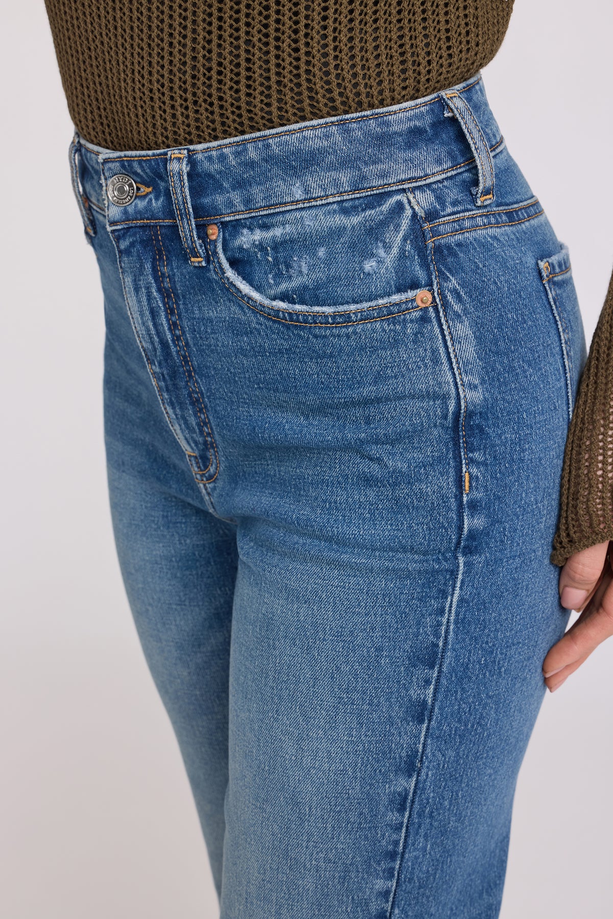 NYDJ Kasey Stovepipe Jeans In Petite With Super High Rise And 30" Inseam - Aster