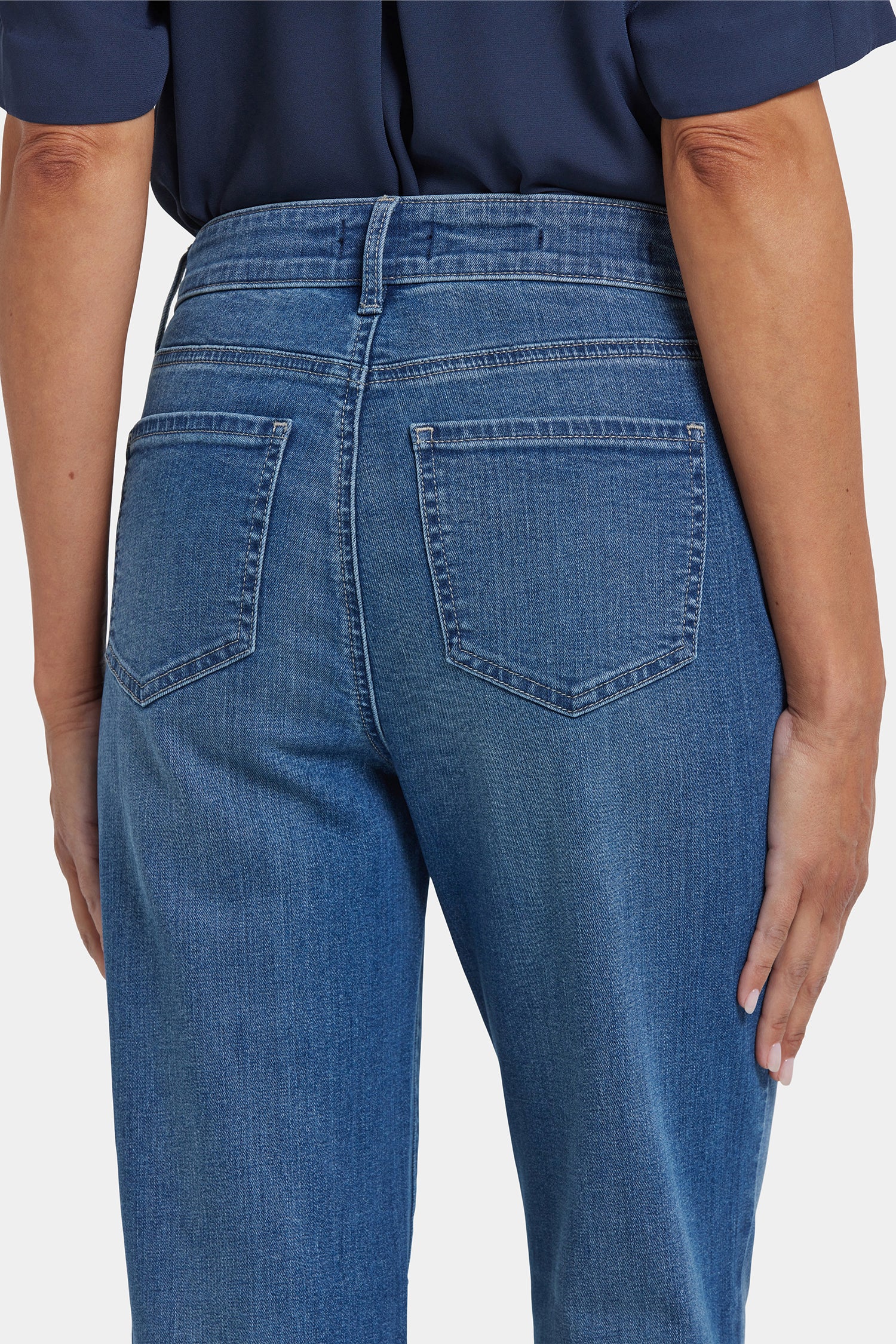 NYDJ Marilyn Straight Jeans In Petite With High Rise And 29