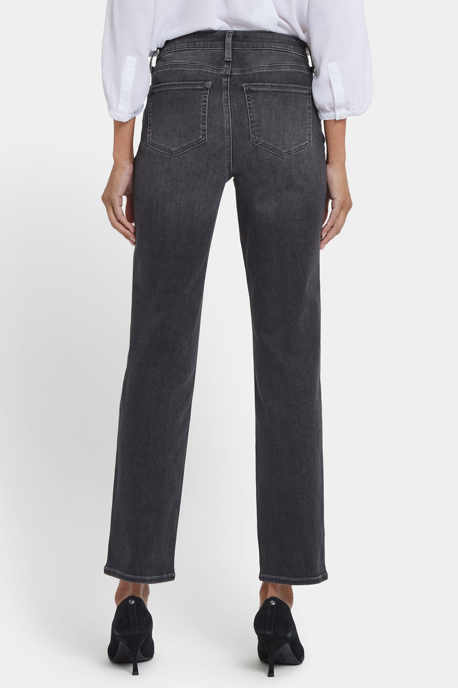 NYDJ Sheri Slim Jeans In Petite With High Rise - Gloomy Marais