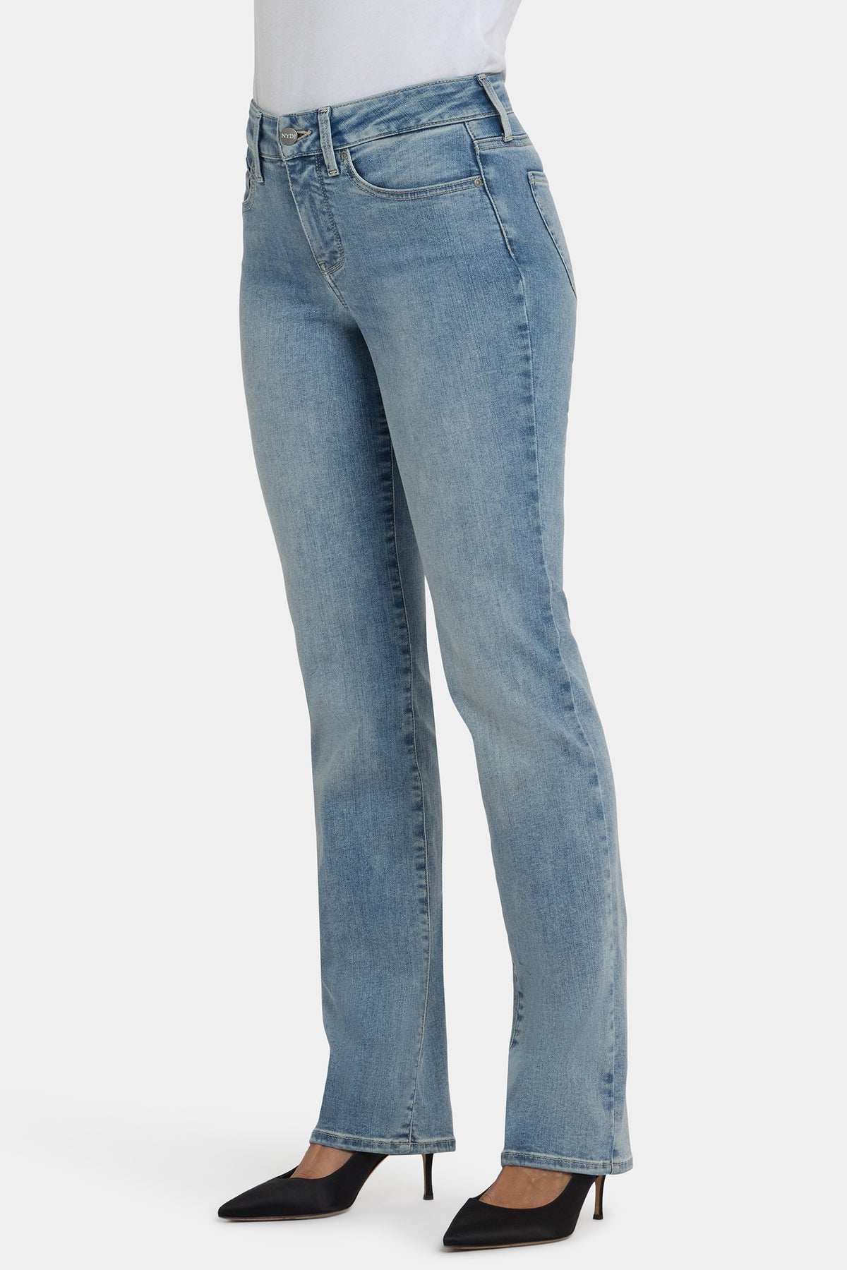 NYDJ Marilyn Straight Jeans In Petite  - Haley