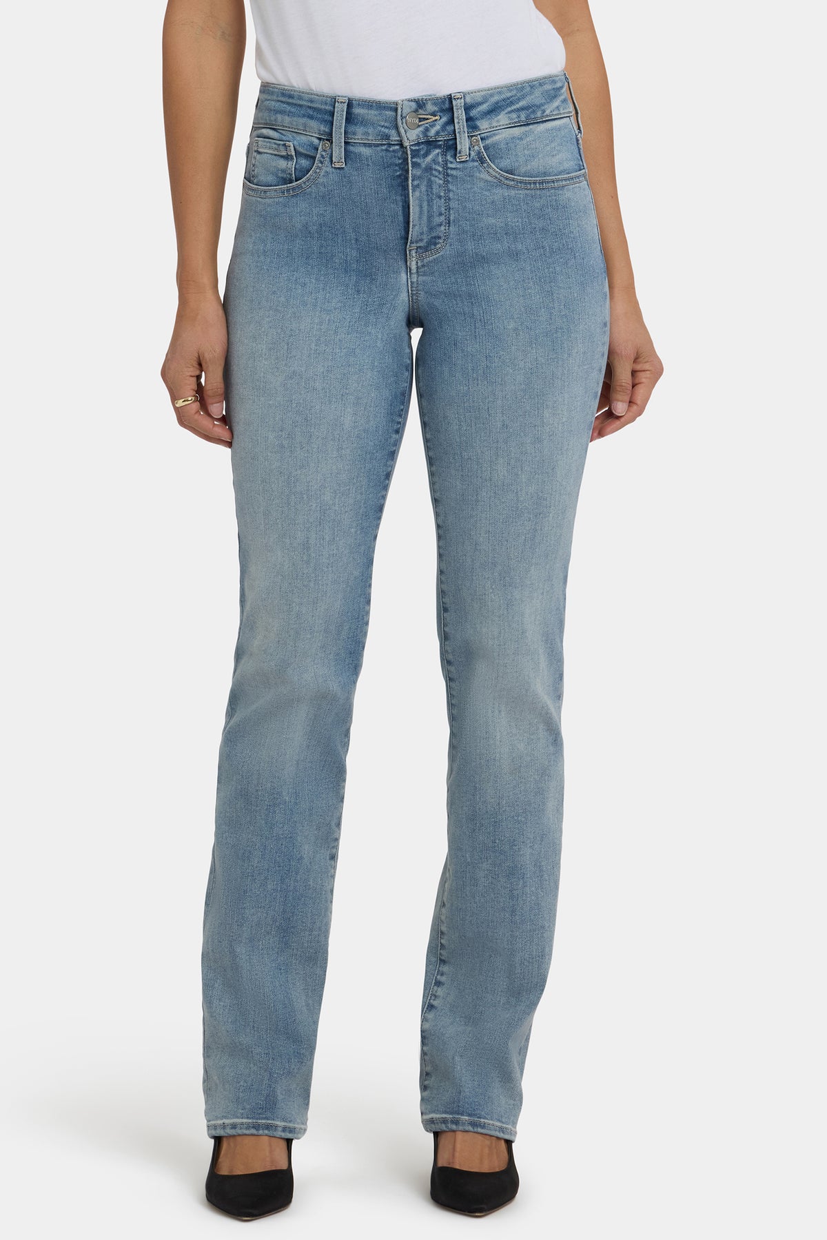 NYDJ Marilyn Straight Jeans In Petite  - Haley