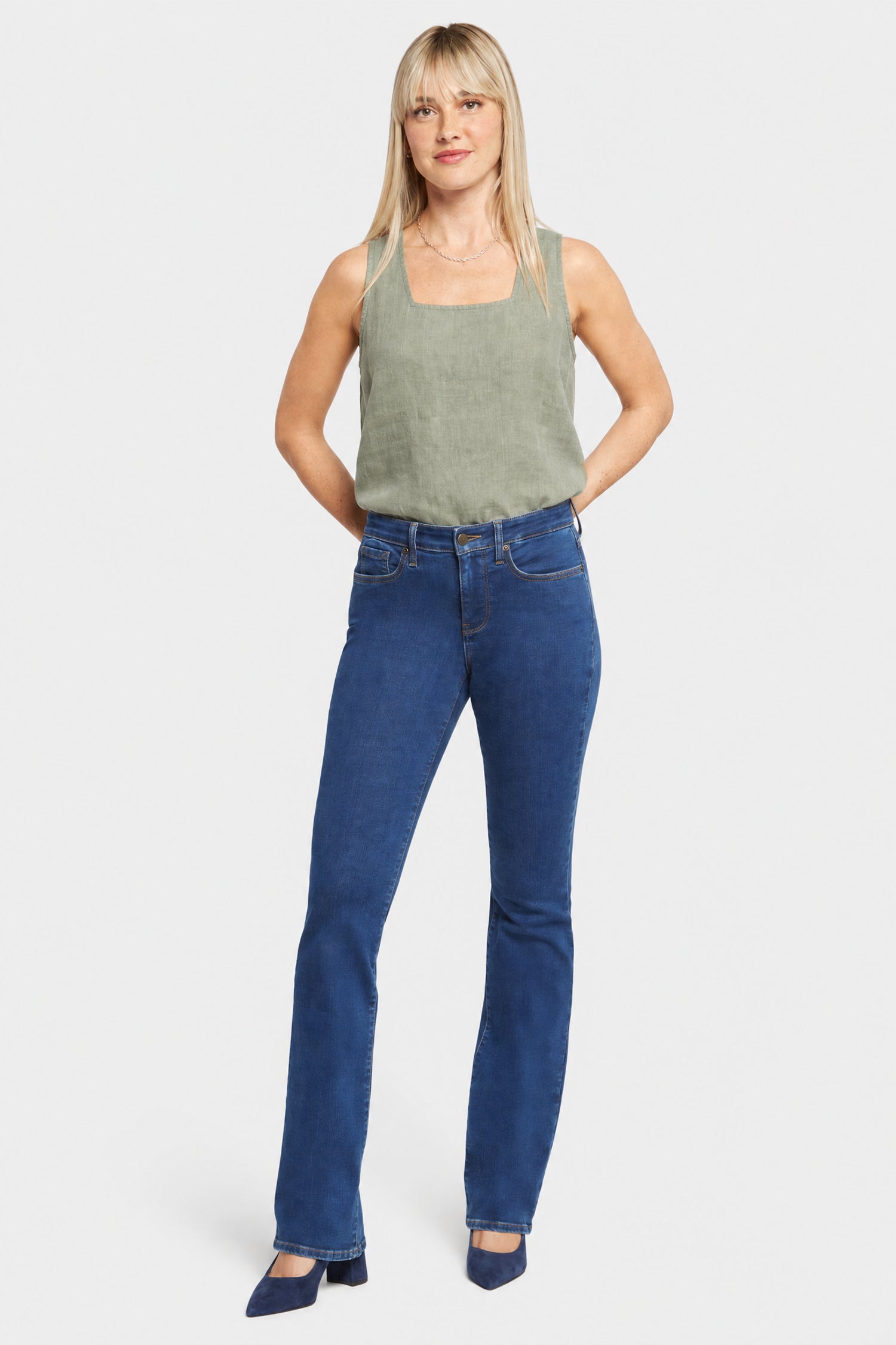 NYDJ Barbara Bootcut Jeans In Petite  - Quinn