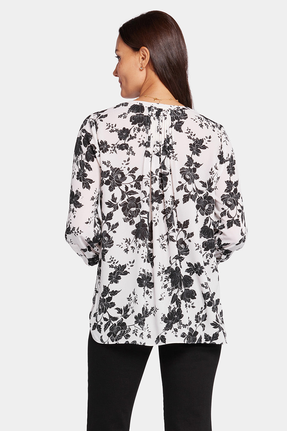NYDJ Pintuck Blouse  - Penrose