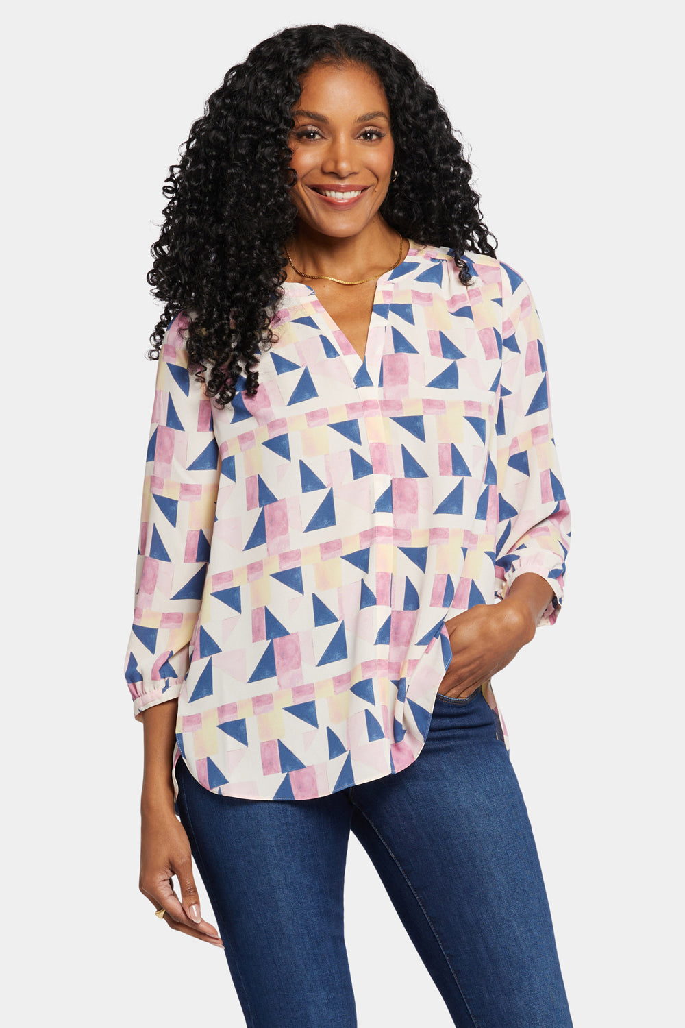 NYDJ Pintuck Blouse  - Marquette