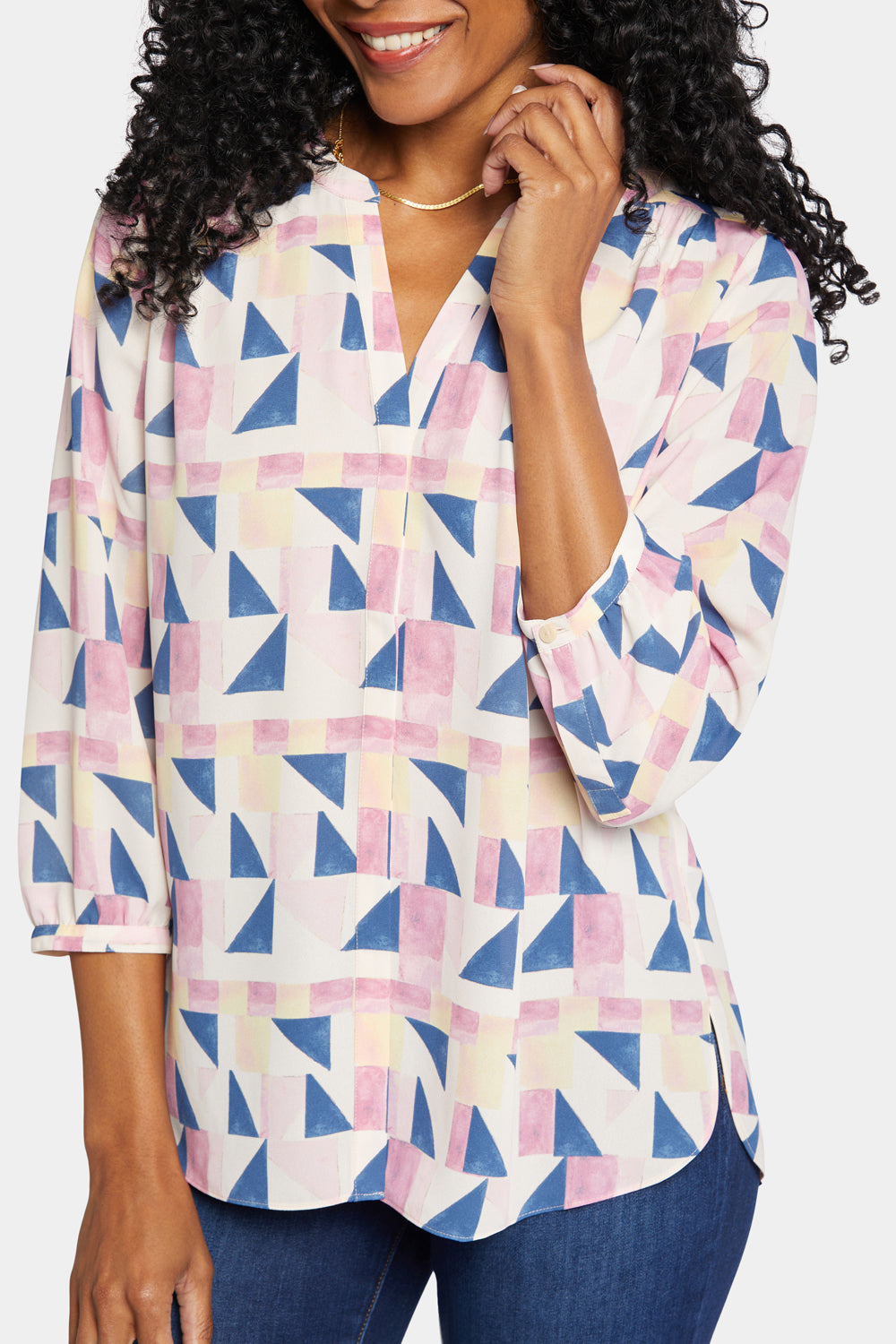 NYDJ Pintuck Blouse  - Marquette