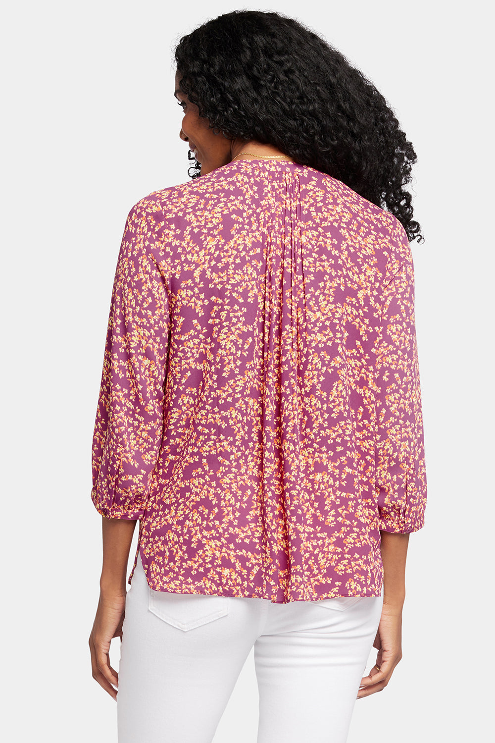 NYDJ Pintuck Blouse  - Claudia