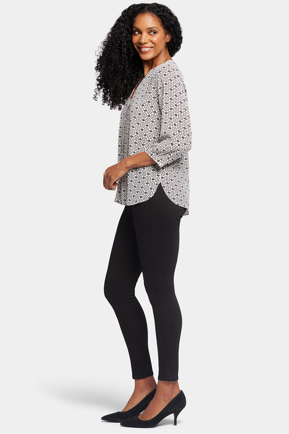 NYDJ Pintuck Blouse  - Thalia