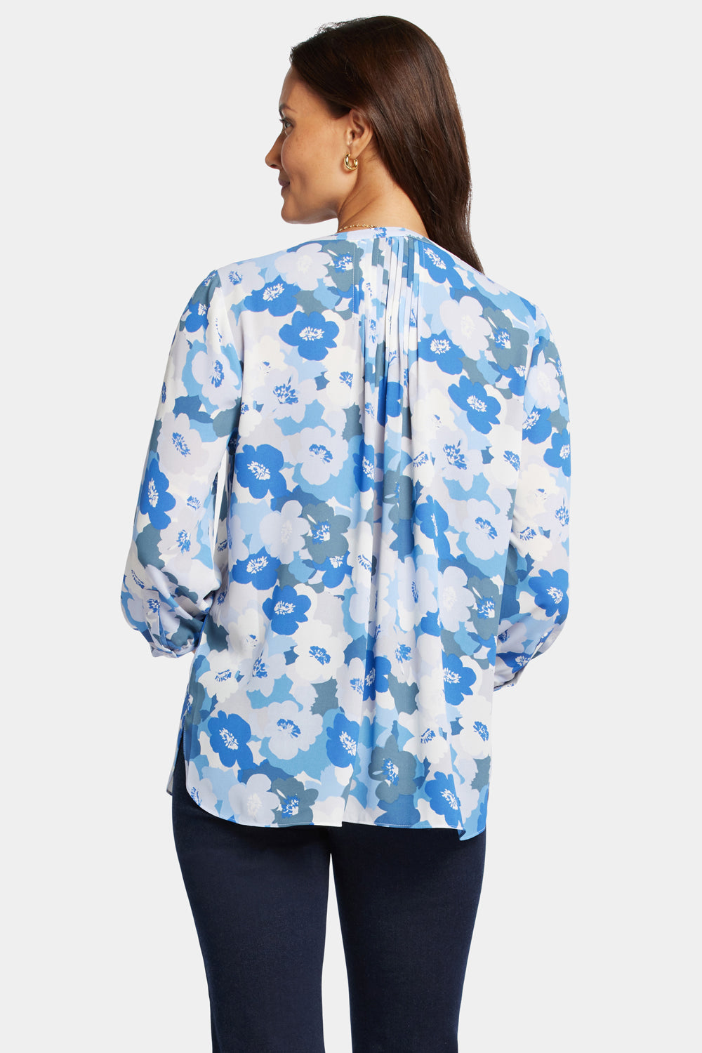 NYDJ Pintuck Blouse  - Elena