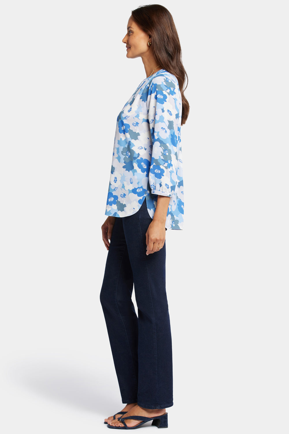 NYDJ Pintuck Blouse  - Elena