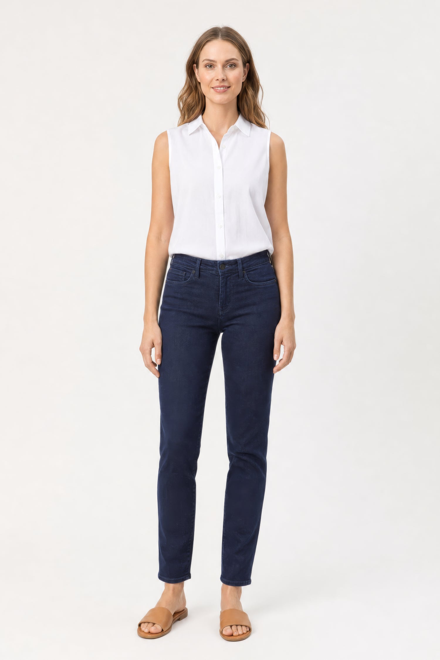 NYDJ Sheri Slim Jeans  - Rinse