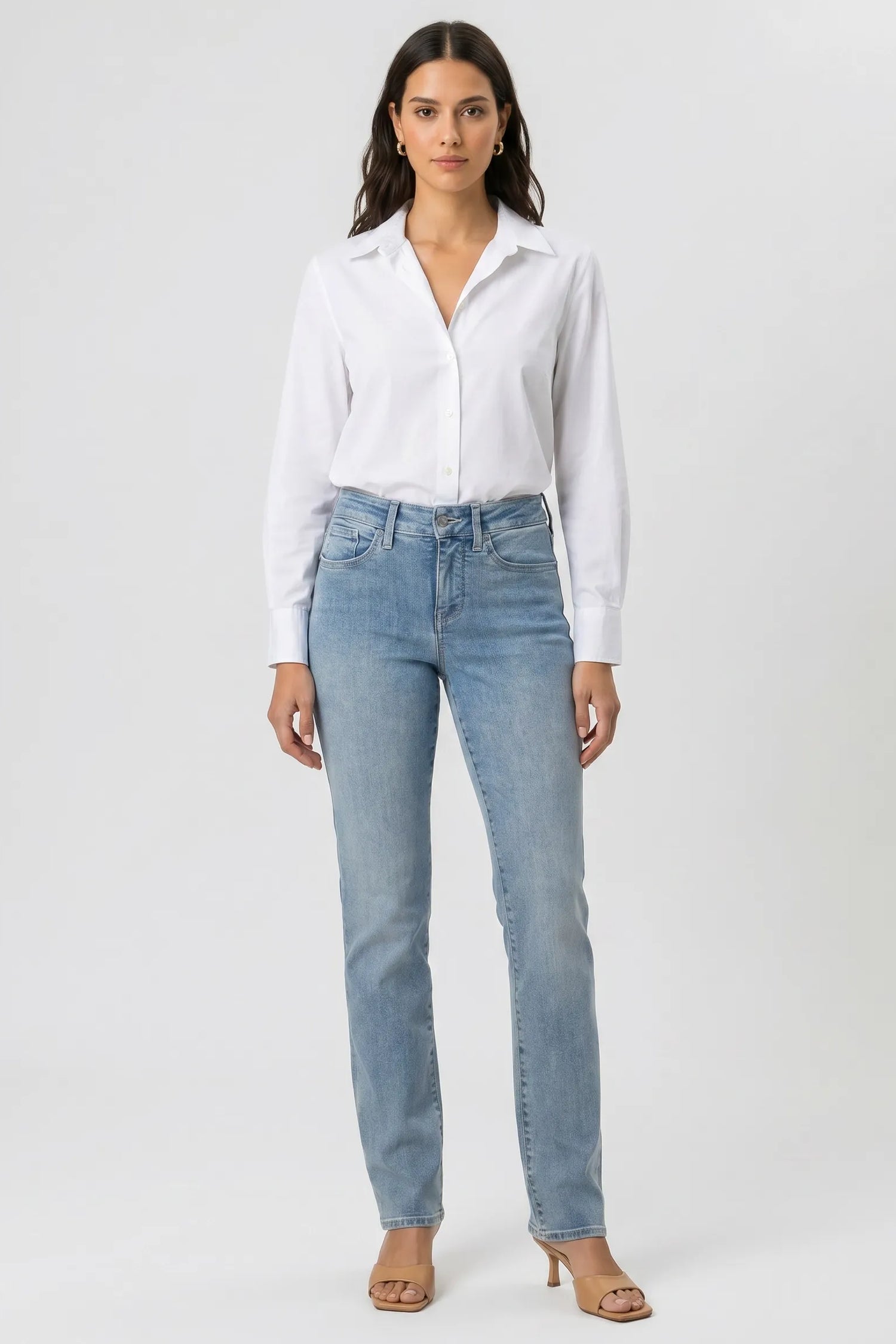 NYDJ Marilyn Straight Jeans  - Haley
