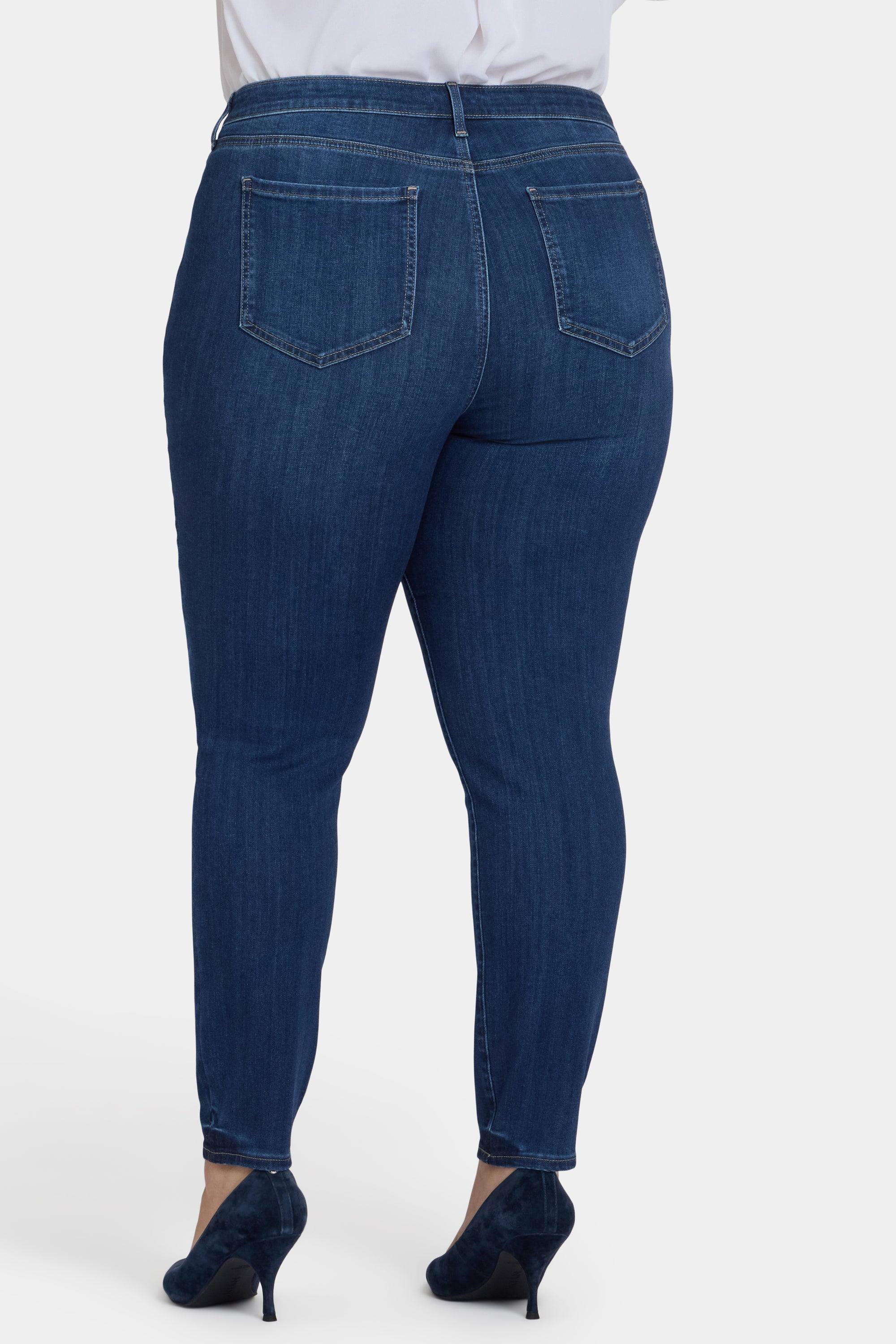 NYDJ Ami Skinny Jeans In Plus Size In Sure Stretch® Denim - Vintage Lapis