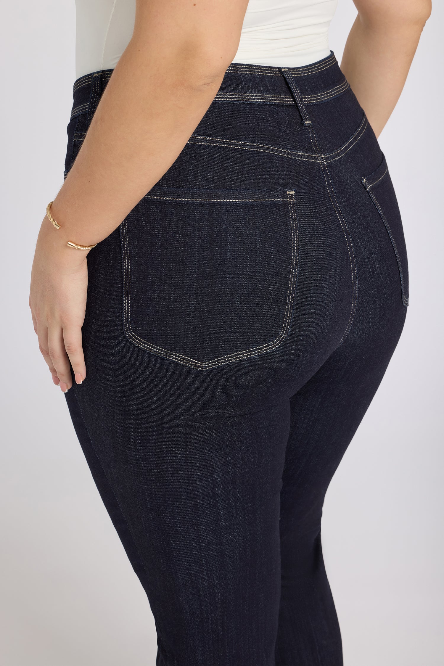 NYDJ Marilyn Straight Jeans In Plus Size In Sure Stretch® Denim With High Rise And Triple Stitching - Morning Tides