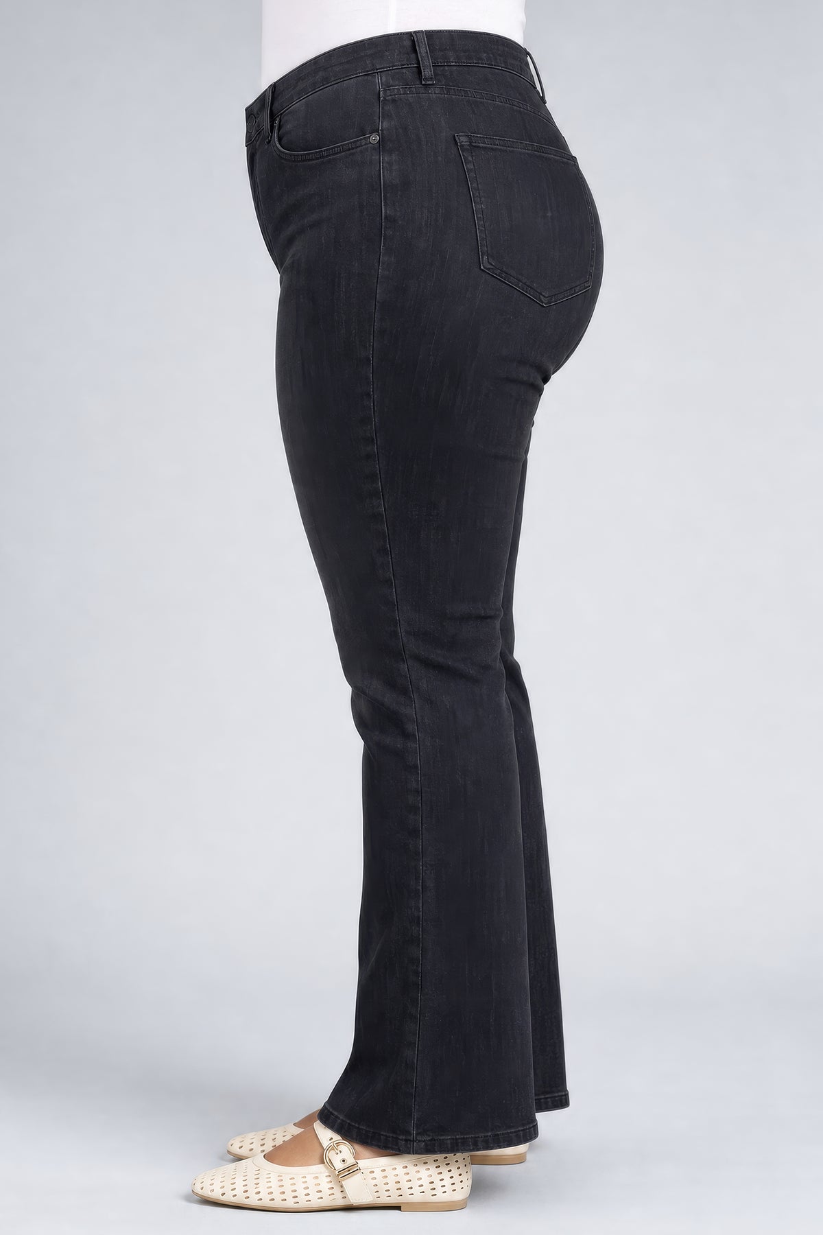NYDJ Barbara Bootcut Jeans In Plus Size In Sure Stretch® Denim With High Rise - Helleborus