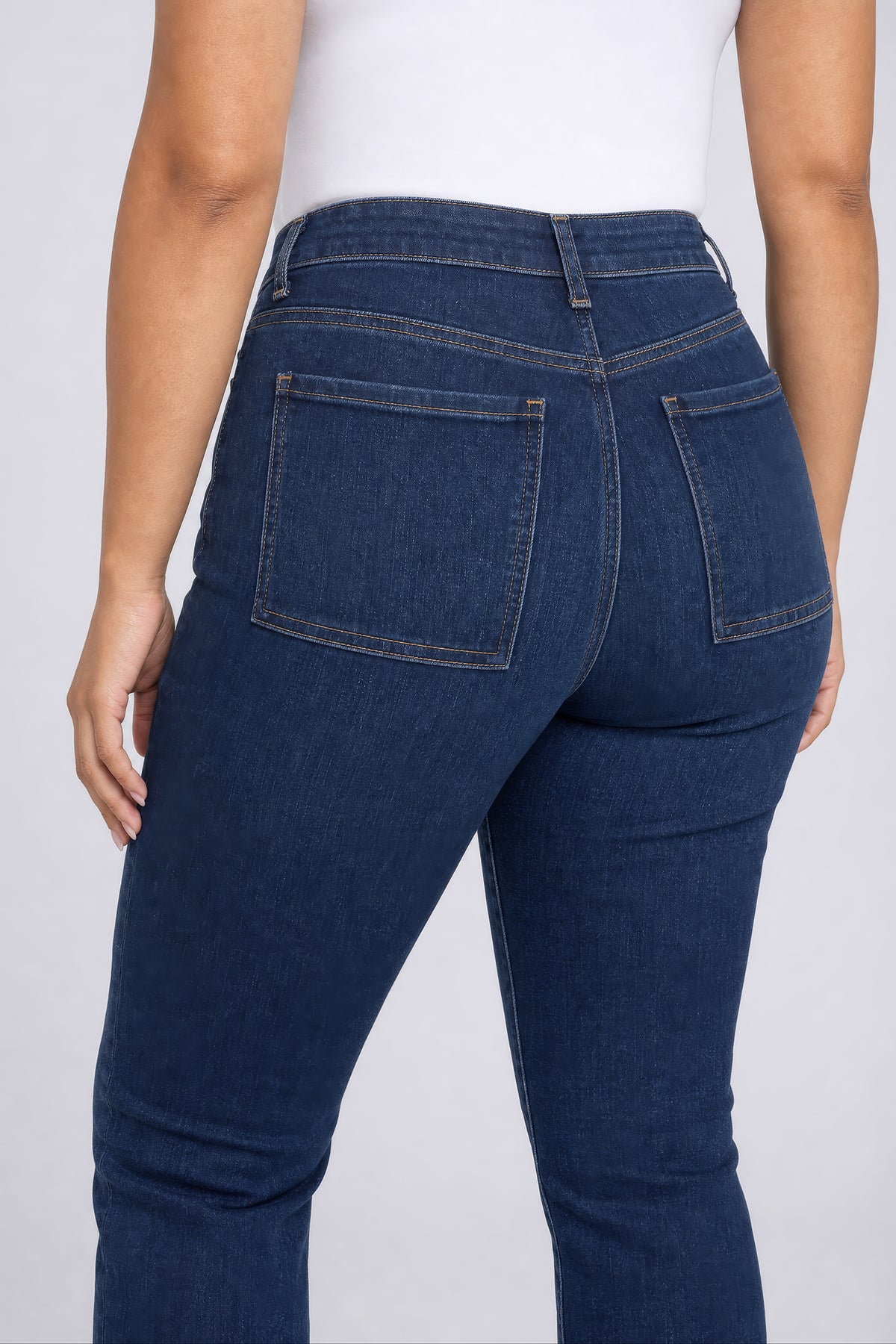 NYDJ Marilyn Straight Jeans In Plus Size With 28" Inseam - Skylark