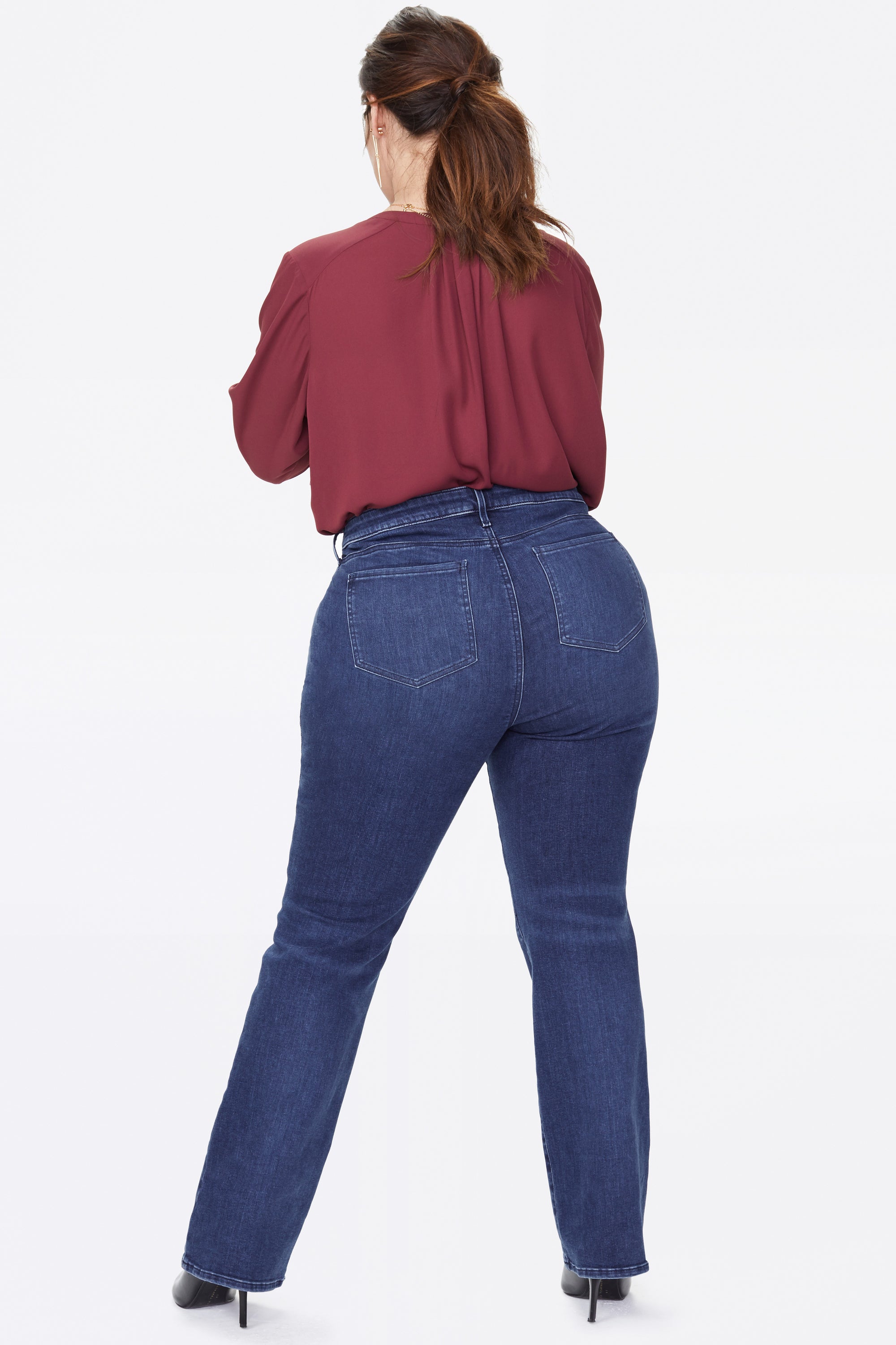 NYDJ Barbara Bootcut Jeans In Plus Size  - Habana