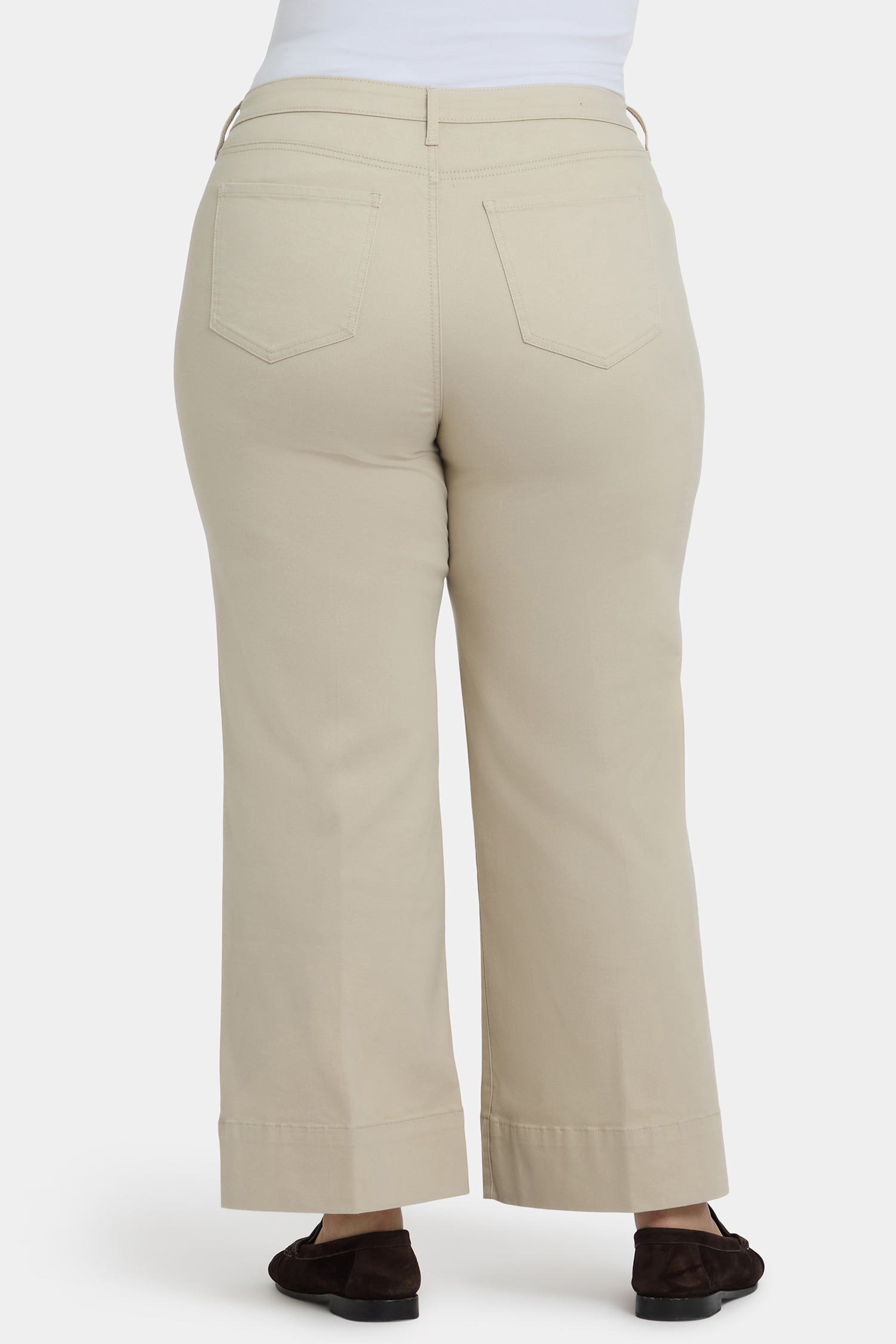 NYDJ Teresa Wide Leg Ankle Jeans In Plus Size With 3